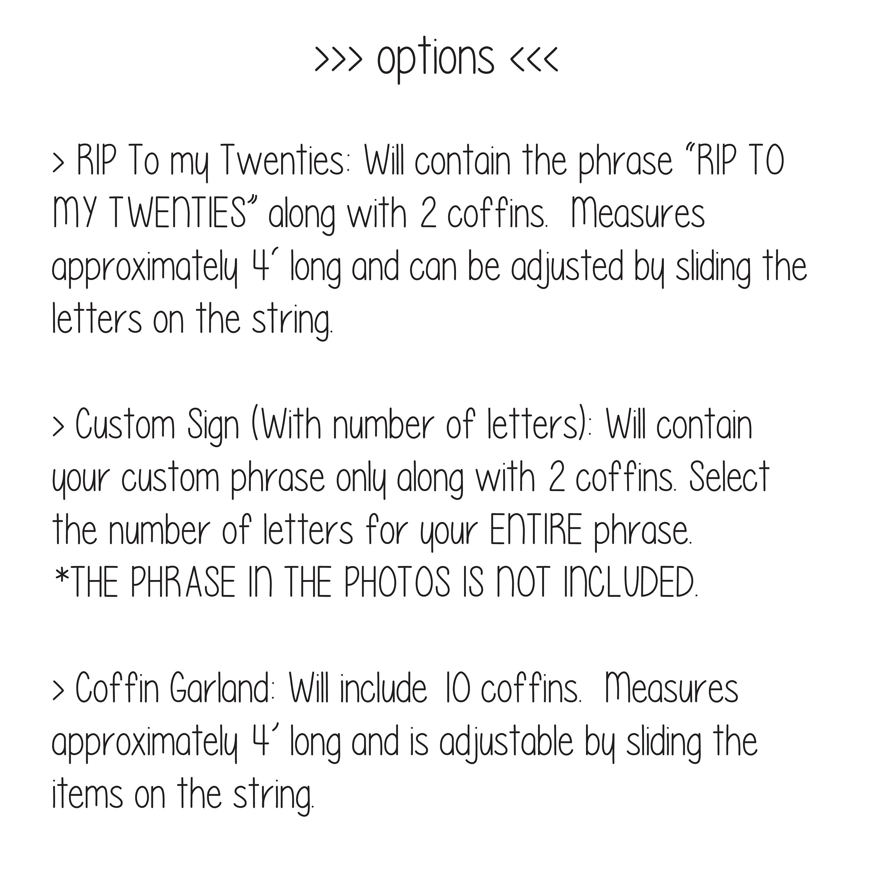 RIP To My Twenties Banner, 30th Birthday Banner, Funny 30th Birthday Decor