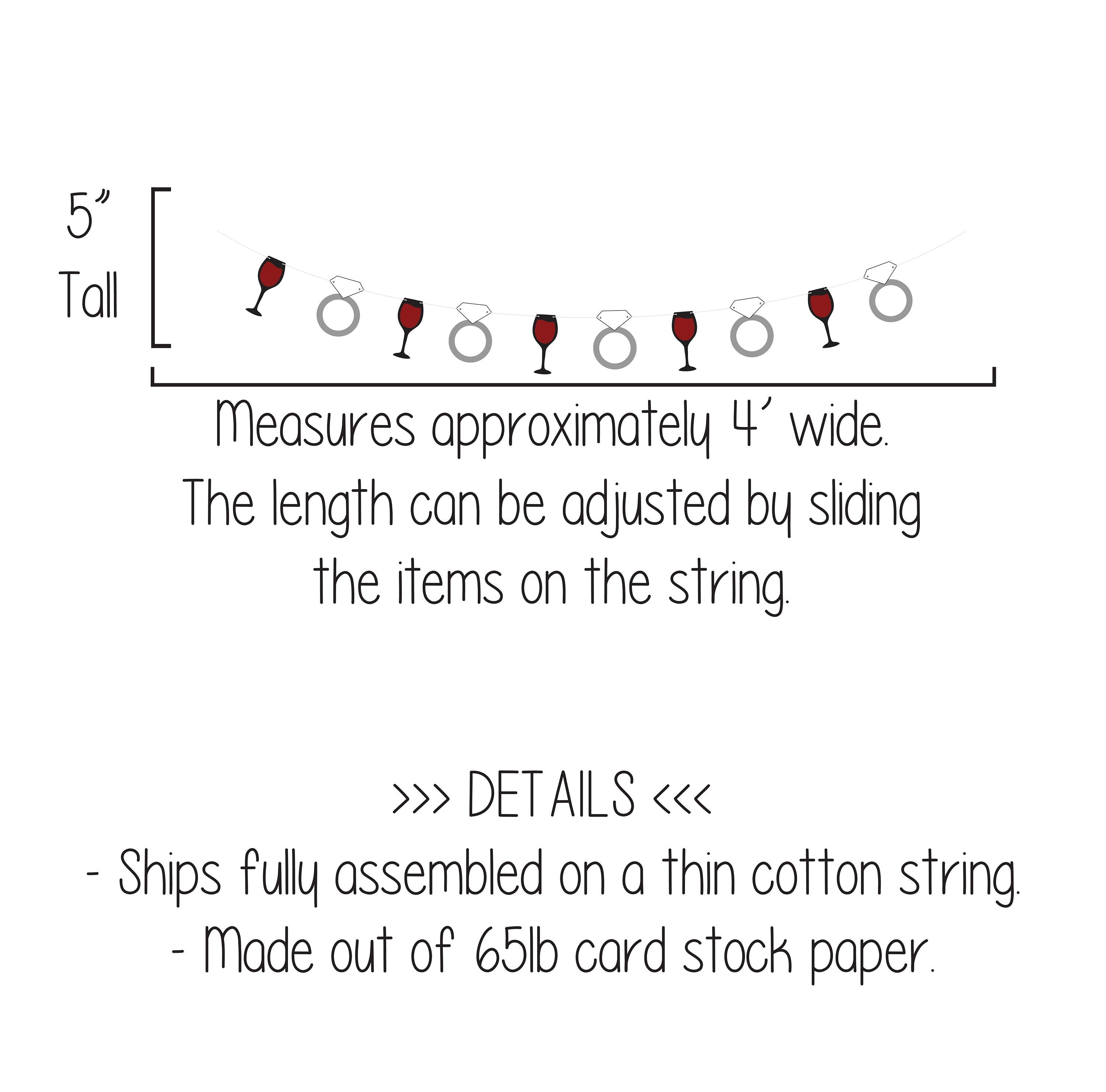 Bride on Cloud Wine, Bride On Cloud Wine Banner, Bachelorette Party Decoration, Bridal Shower Banner