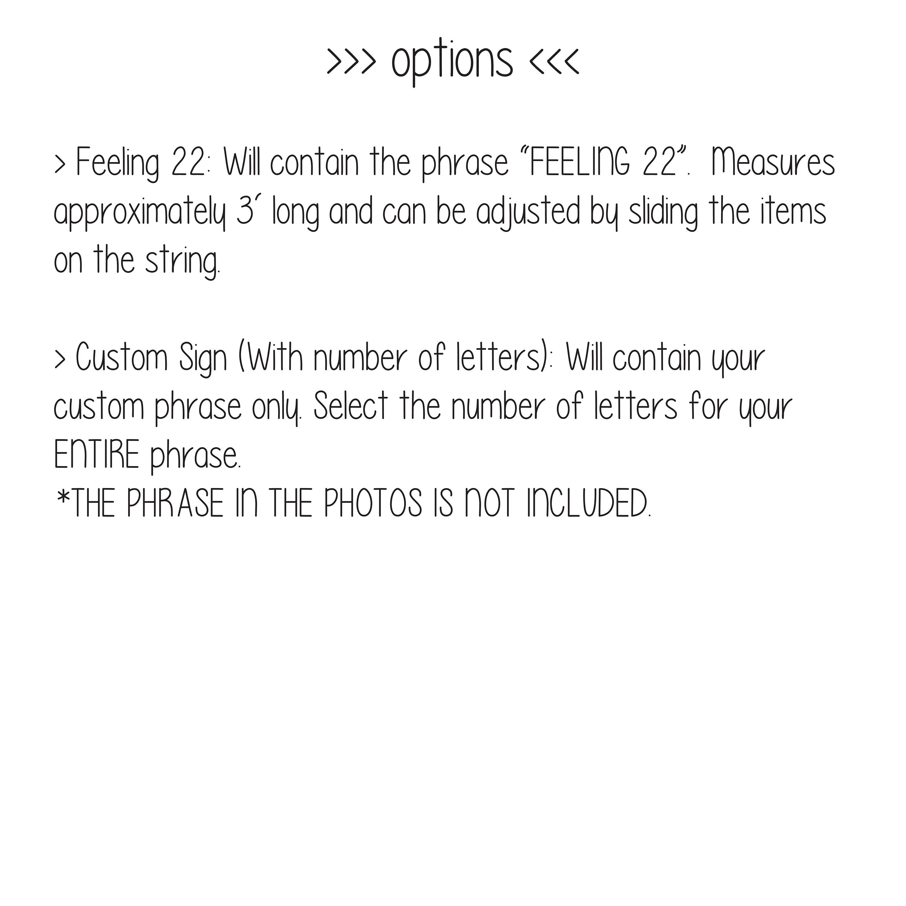 Feeling 22, Feeling 22 Banner, Custom Banner, Feeling 22 Decorations, Feeling 22 Party, 22nd Birthday, Turning 22