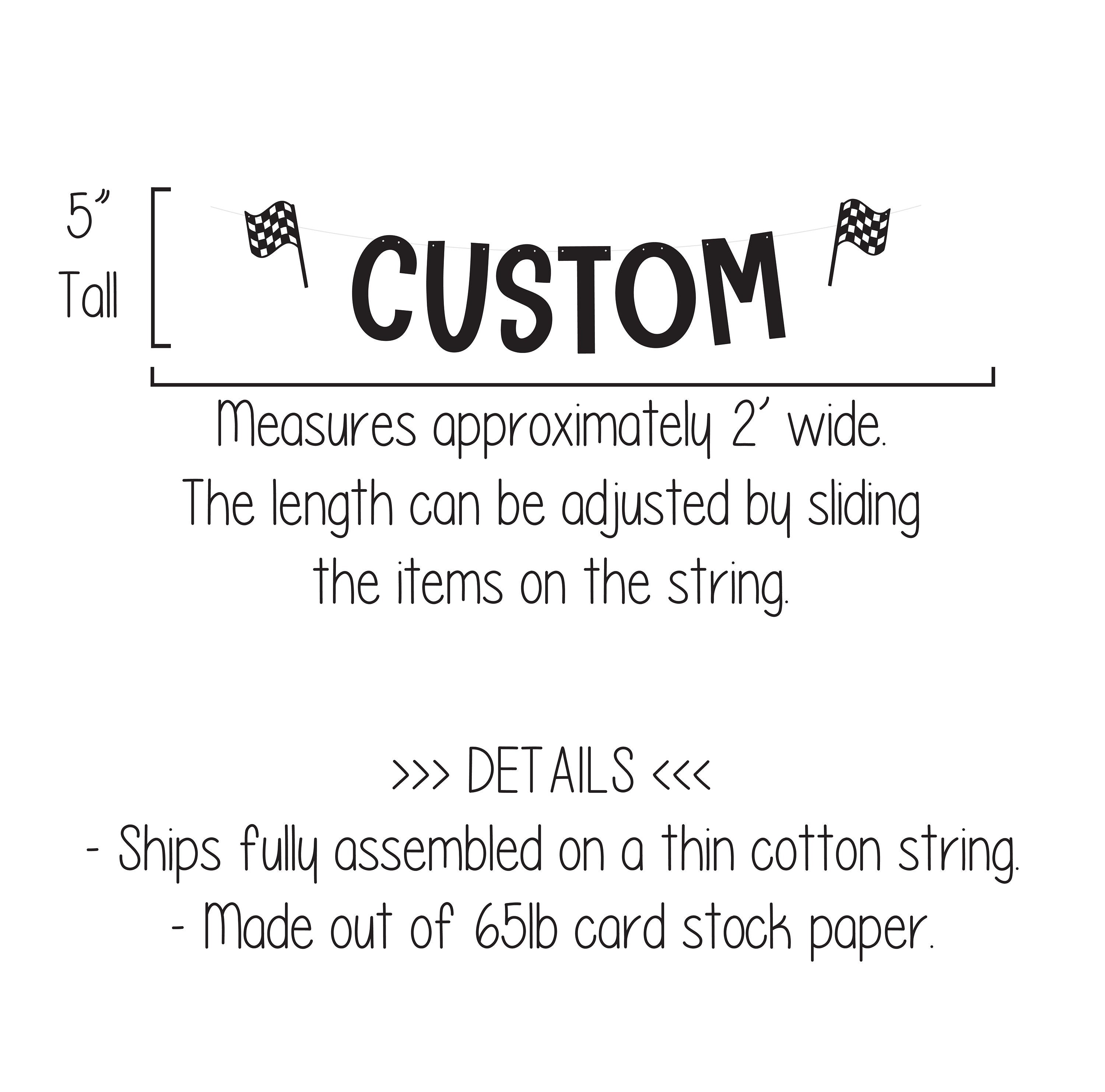 One, One Banner, One Highchair Banner, 1st Birthday, Racing Decorations, Racing Birthday Party, Custom Racing Banner