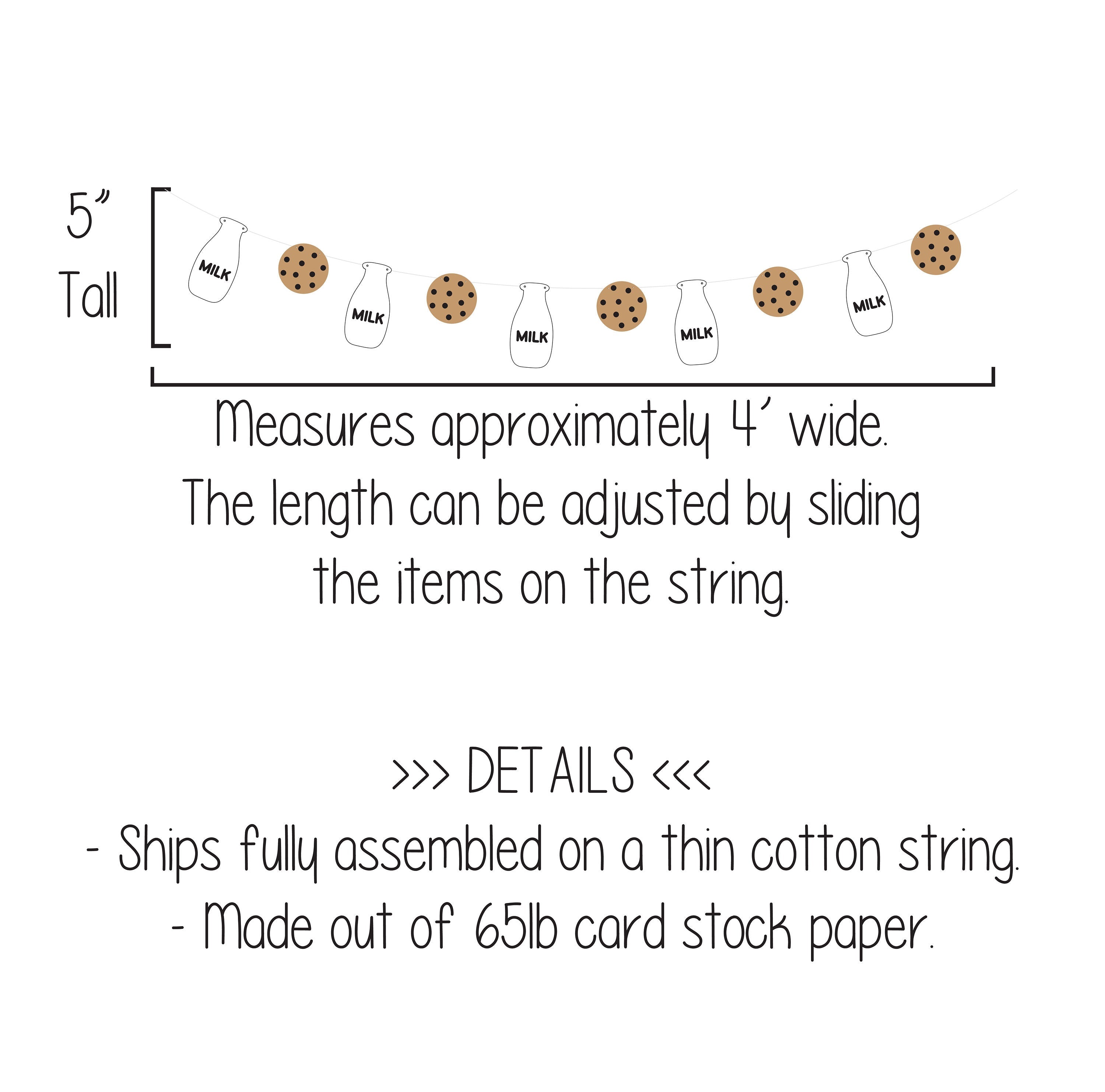 One Cookie Banner, Highchair Banner, 1st Birthday Banner, Milk and Cookies Birthday Banner, Milk and Cookies Decorations, Cookies and Milk