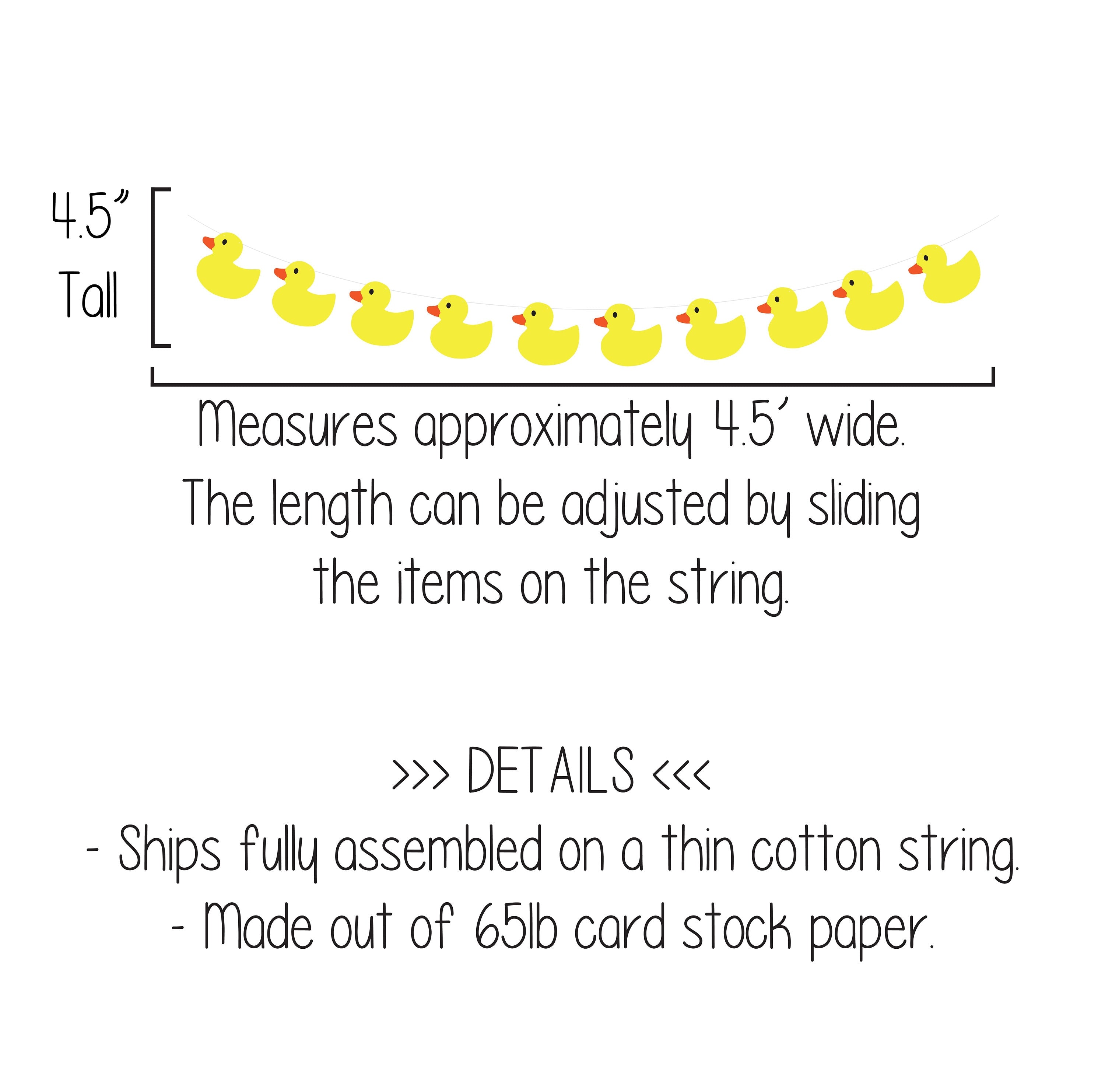 Custom Duck Banner, Rubber Duck Theme, Duck Decorations, Duck Birthday, Duck Party, Duck Banner, Duck Garland, Yellow Ducks