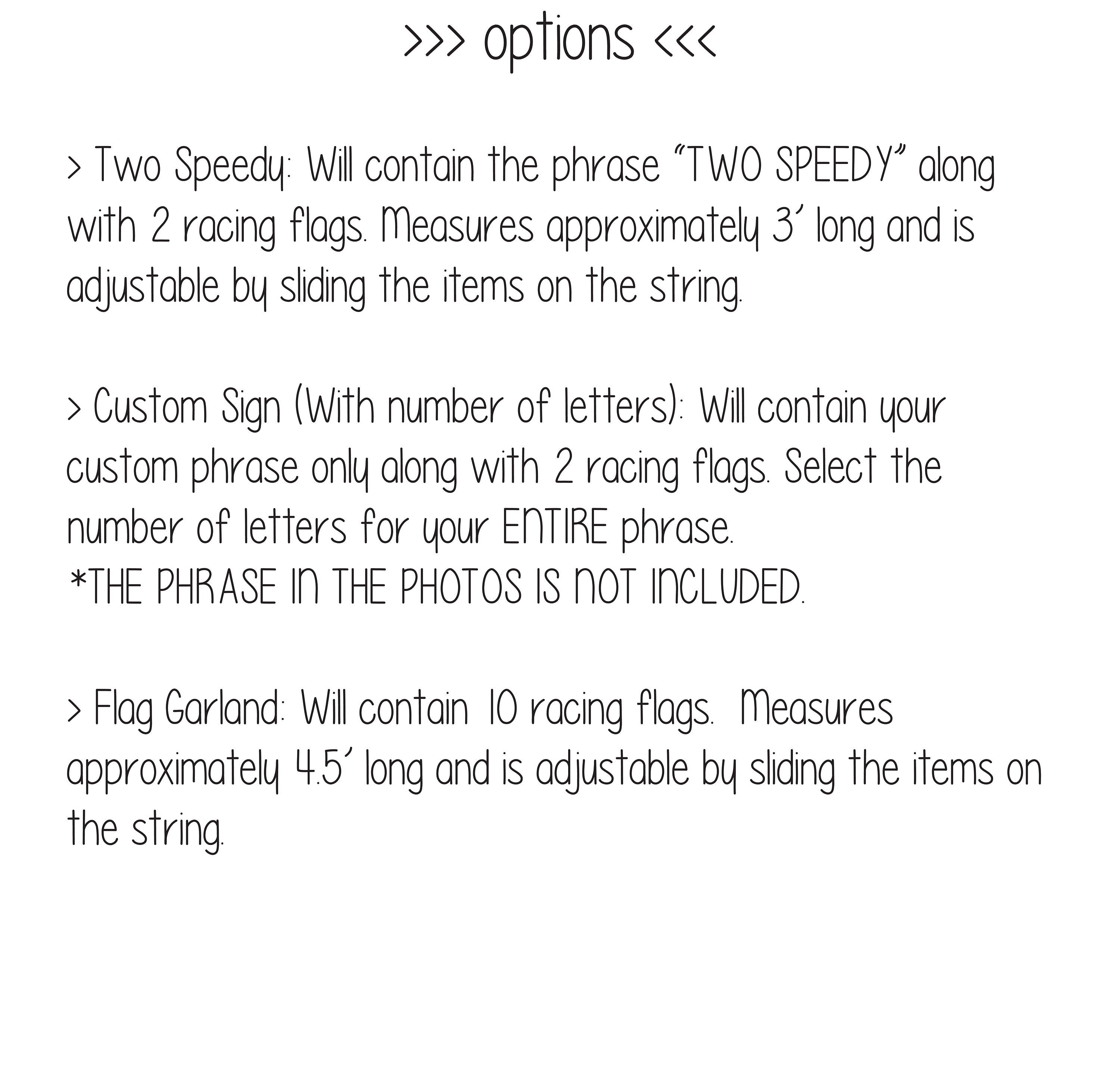 Two Speedy, Two Speedy Banner, Two Speedy Theme, Racing Decorations, Race Car Birthday Party, Racing Birthday Party, Custom Racing Banner