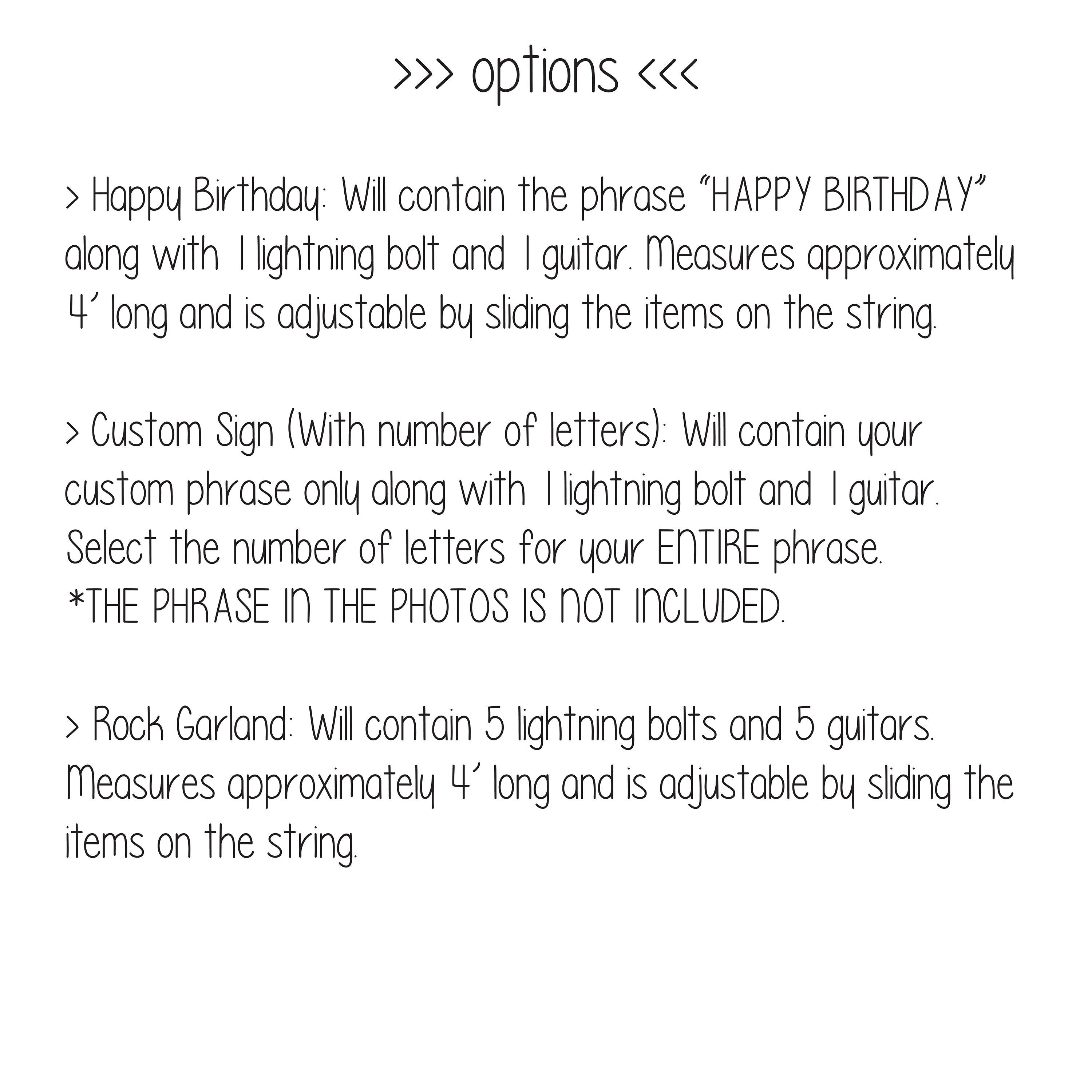 Rock Birthday Banner, Rock and Roll Birthday, Rock Decorations, Rock N Roll Decorations, Rock n&#39; Roll Theme, Custom Rock Banner, Music Party