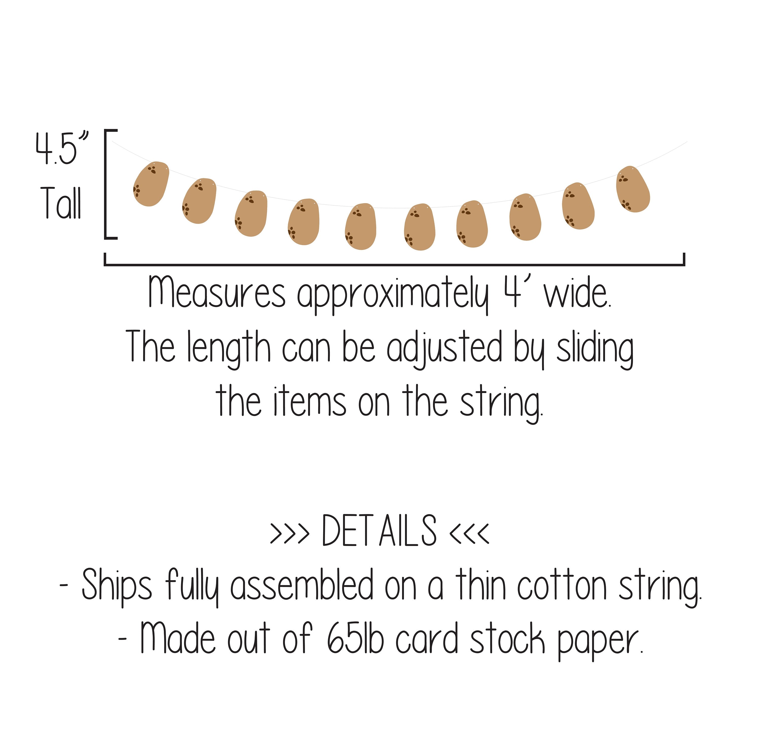 Custom Potato Banner, Potato Bar, Potato Bar Banner, Potato Bar Decorations, Mashed Potato Bar, Potato Decorations, Potato Theme