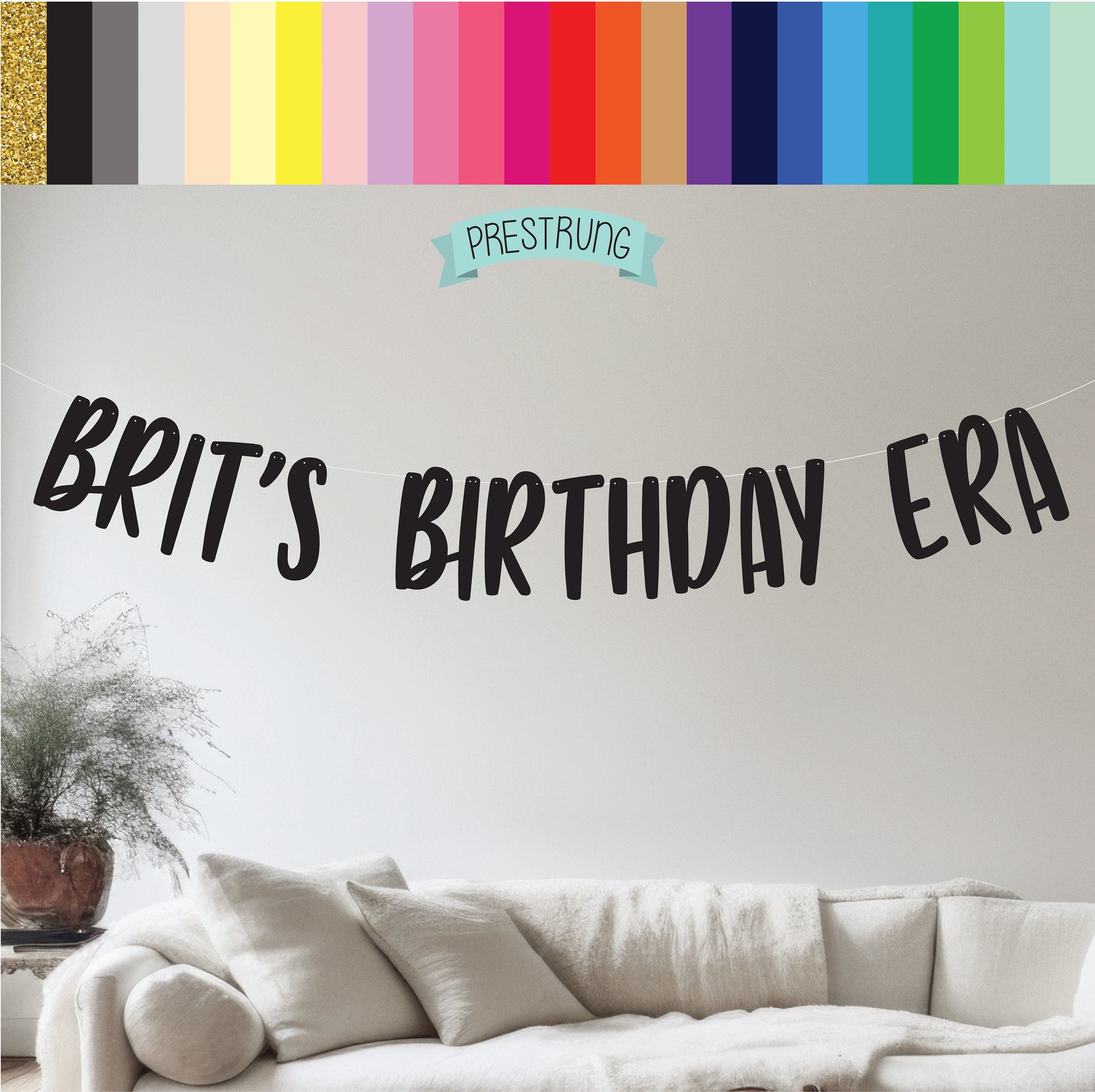 Custom Birthday Era Banner, In My Era, Era Birthday Banner, Names Birthday Era, In My Birthday Era, This Is My Era