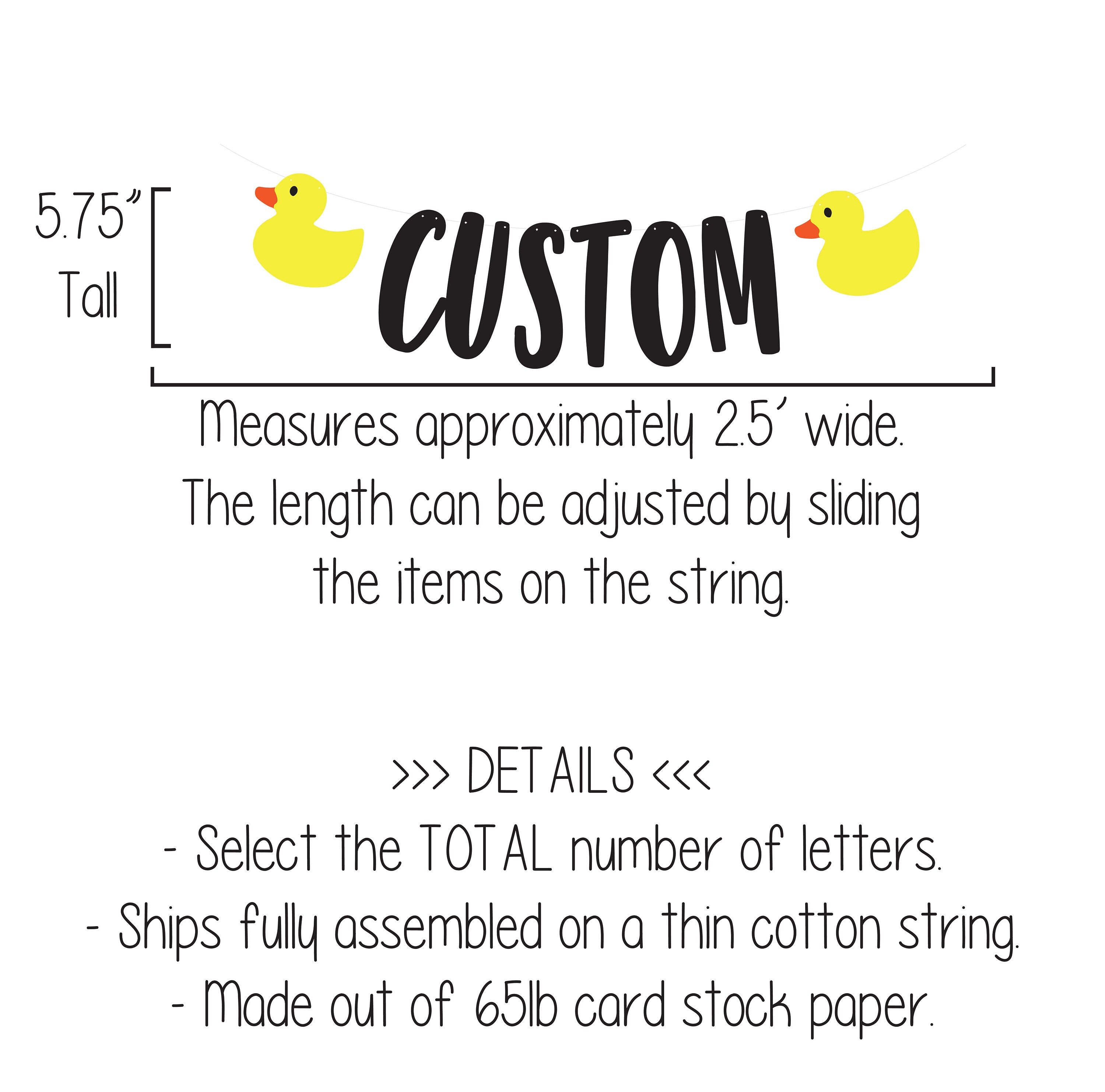 Holy Duck I&#39;m 1, Duck 1at Birthday, Duck Decorations, Duck Birthday, Duck Party, Duck Banner, Custom Duck Banner, Yellow Ducks
