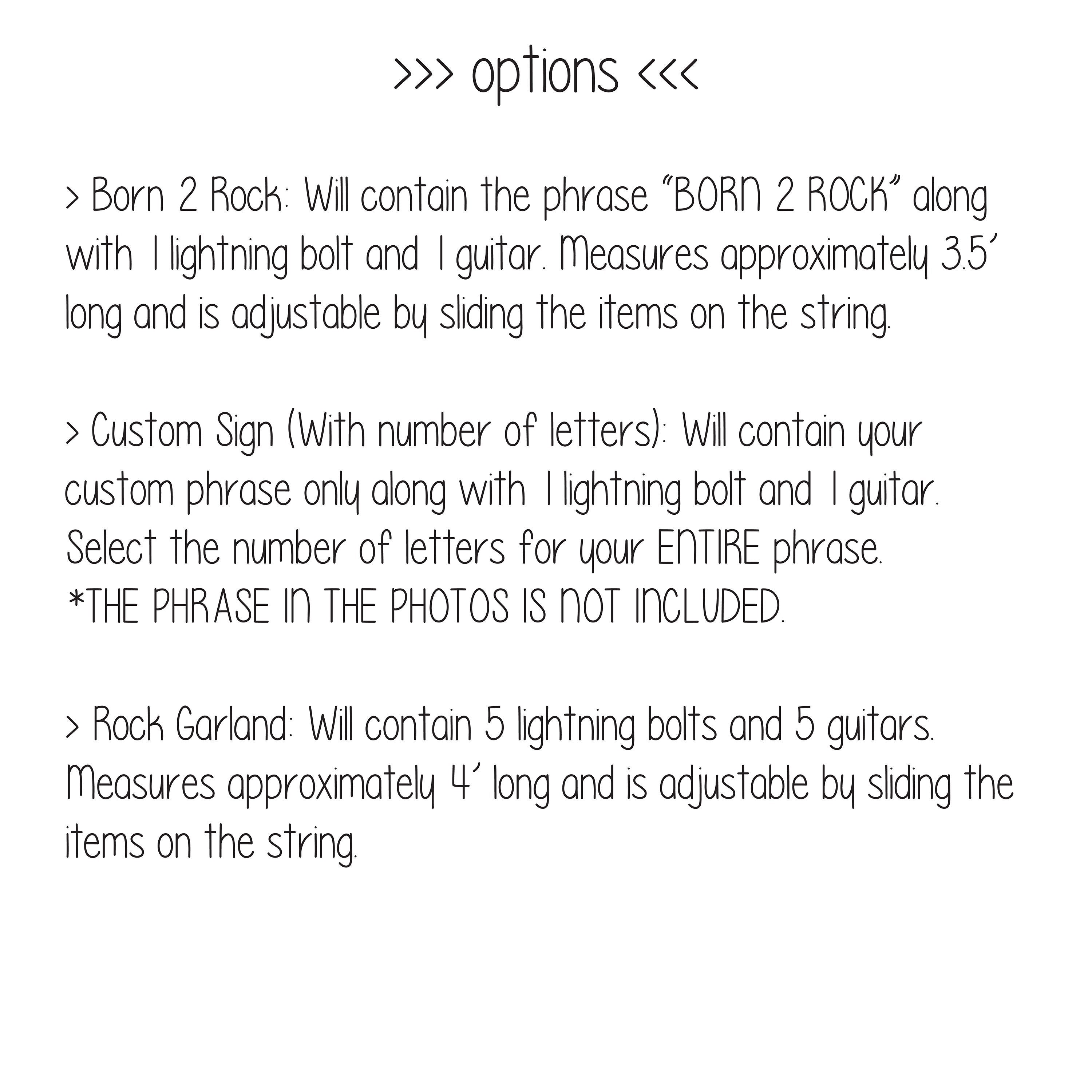 Born 2 Rock, Born 2 Rock Banner, Rock Birthday, Music Birthday, 2nd Birthday Banner, 2nd Birthday Party, Rock Themed Birthday