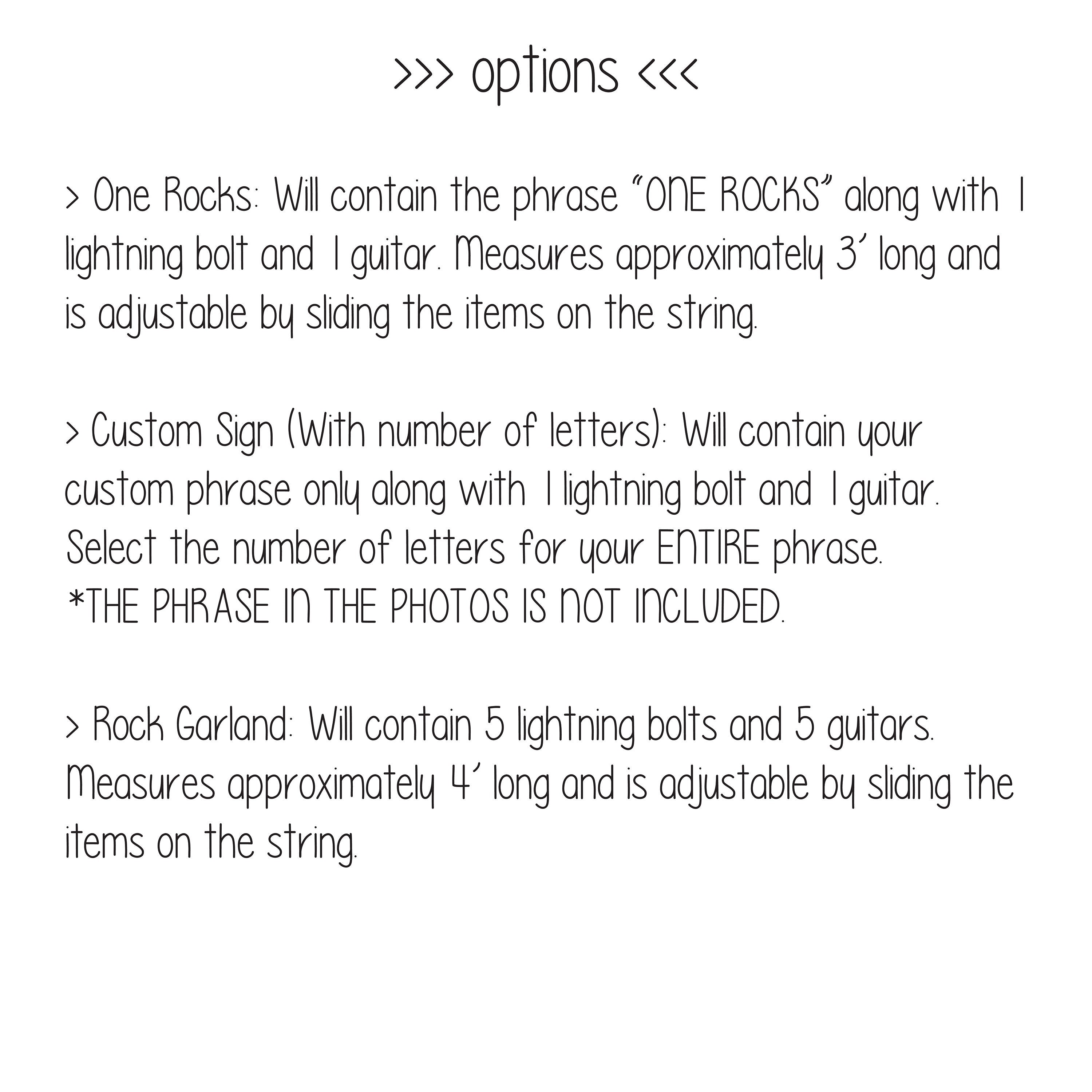 One Rocks Banner, Rock Birthday Banner, Rock and Roll Birthday, Rock N Roll Decorations, Rock n&#39; Roll Theme, 1st Birthday Banner