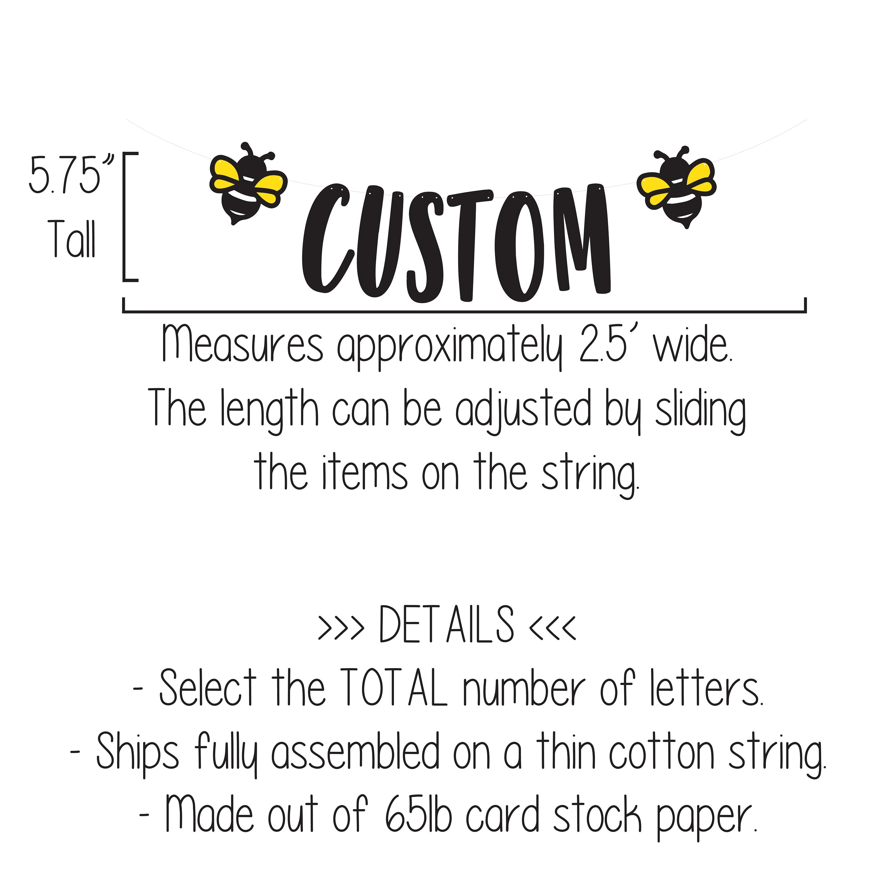 One Busy Bee, One Busy Bee Banner, One Busy Bee Decorations, Bee Birthday, Bee 1st Birthday, Bee First Birthday, Bee Decorations