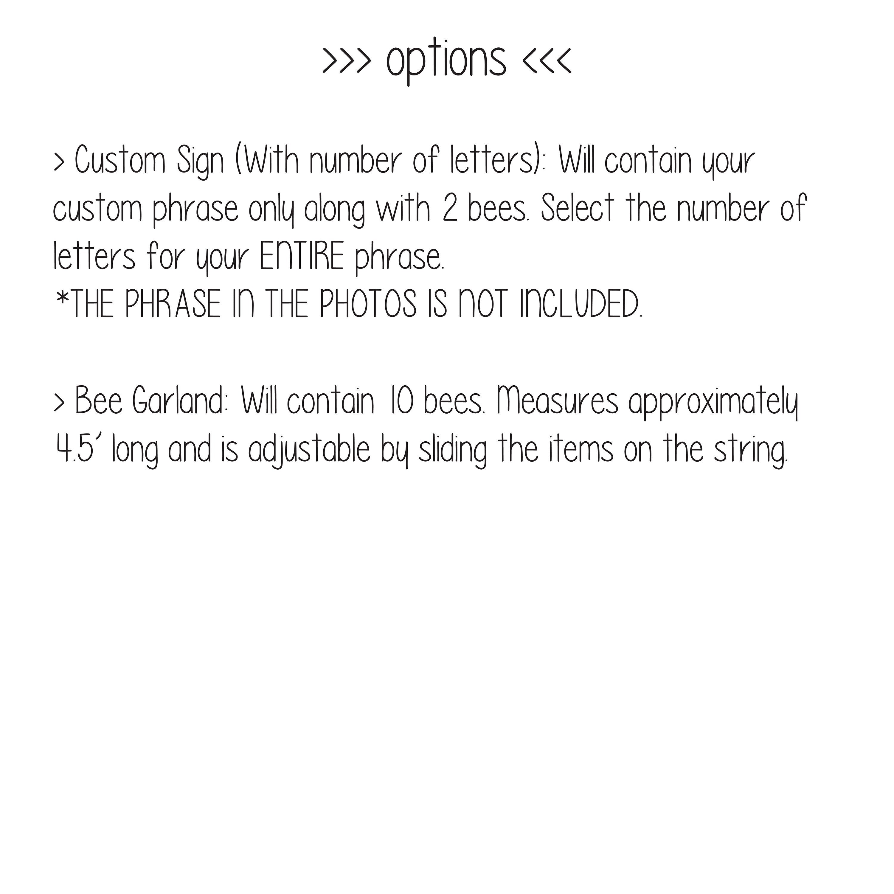 Custom Bee Banner, Bee Decorations, Bee Party, Bee Birthday, Bee Theme, Custom Bee Decorations, Bee Themed Decorations, Bee Banner