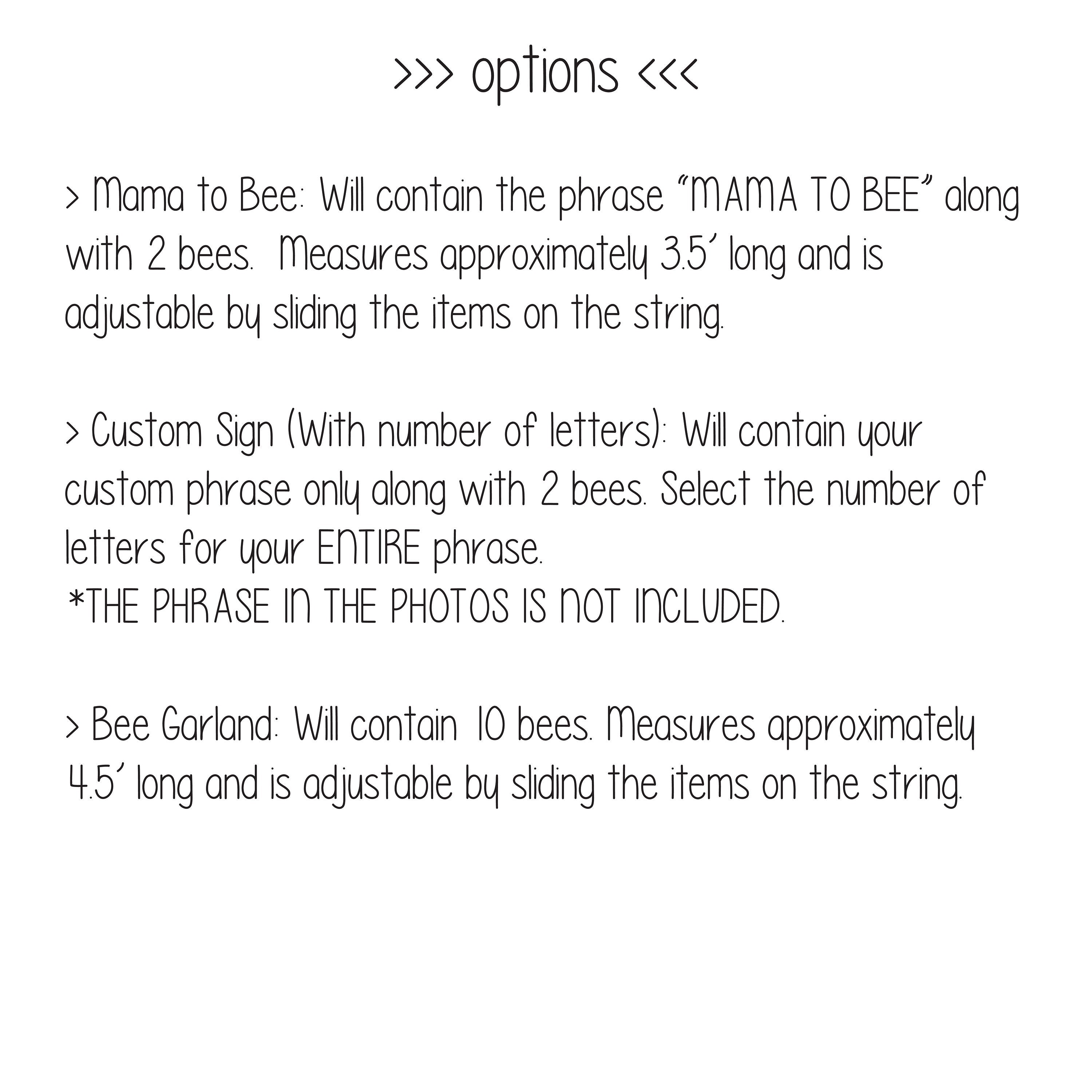 Mama to Bee, Mama to Bee Banner, Mama to Bee Decorations, Mama to Bee Theme, Bee Baby Shower, Bee Baby Shower Decorations, Bee Decorations