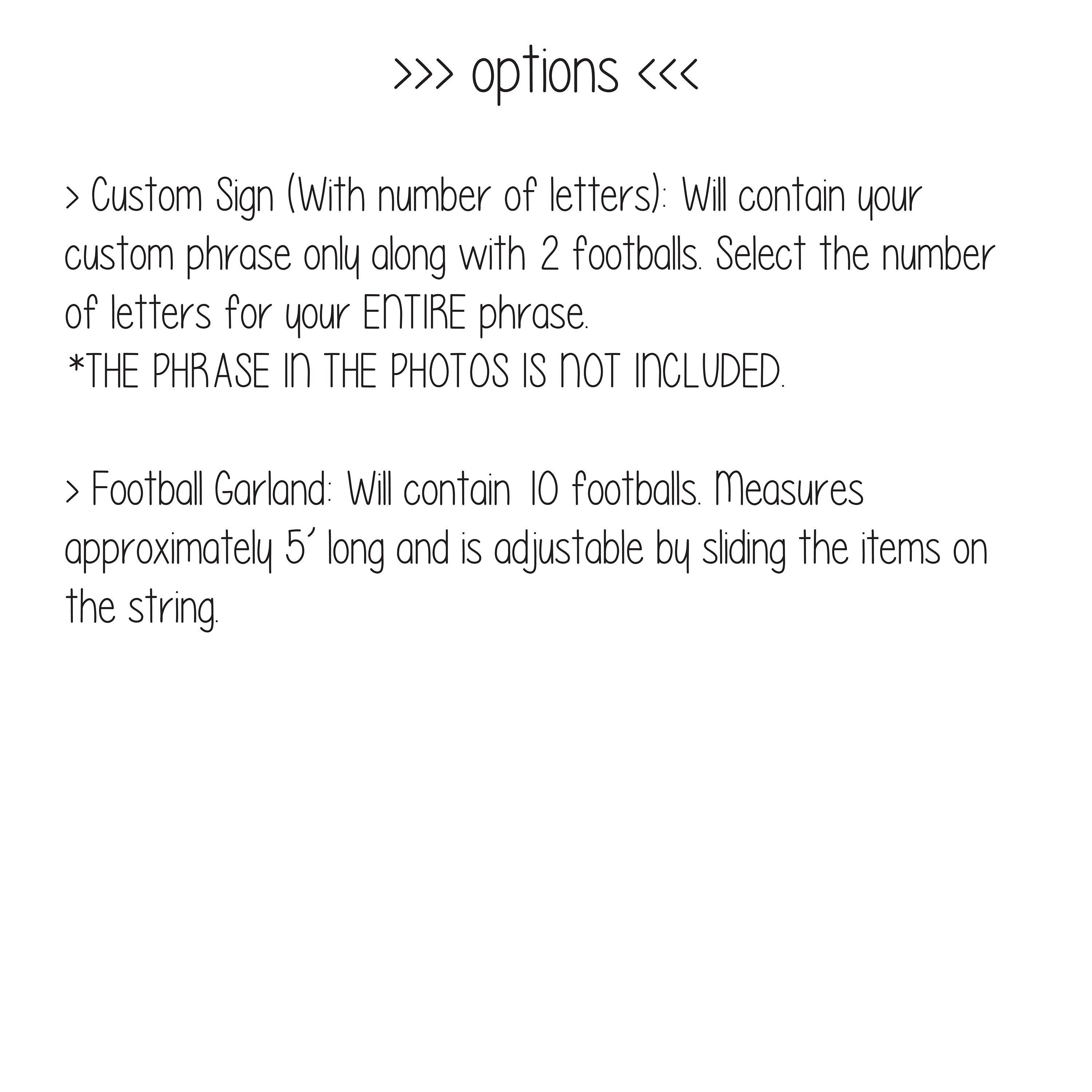 Custom Football Banner, Football Banner, Football Decorations, Football Party, Football Birthday, Custom Football Decorations