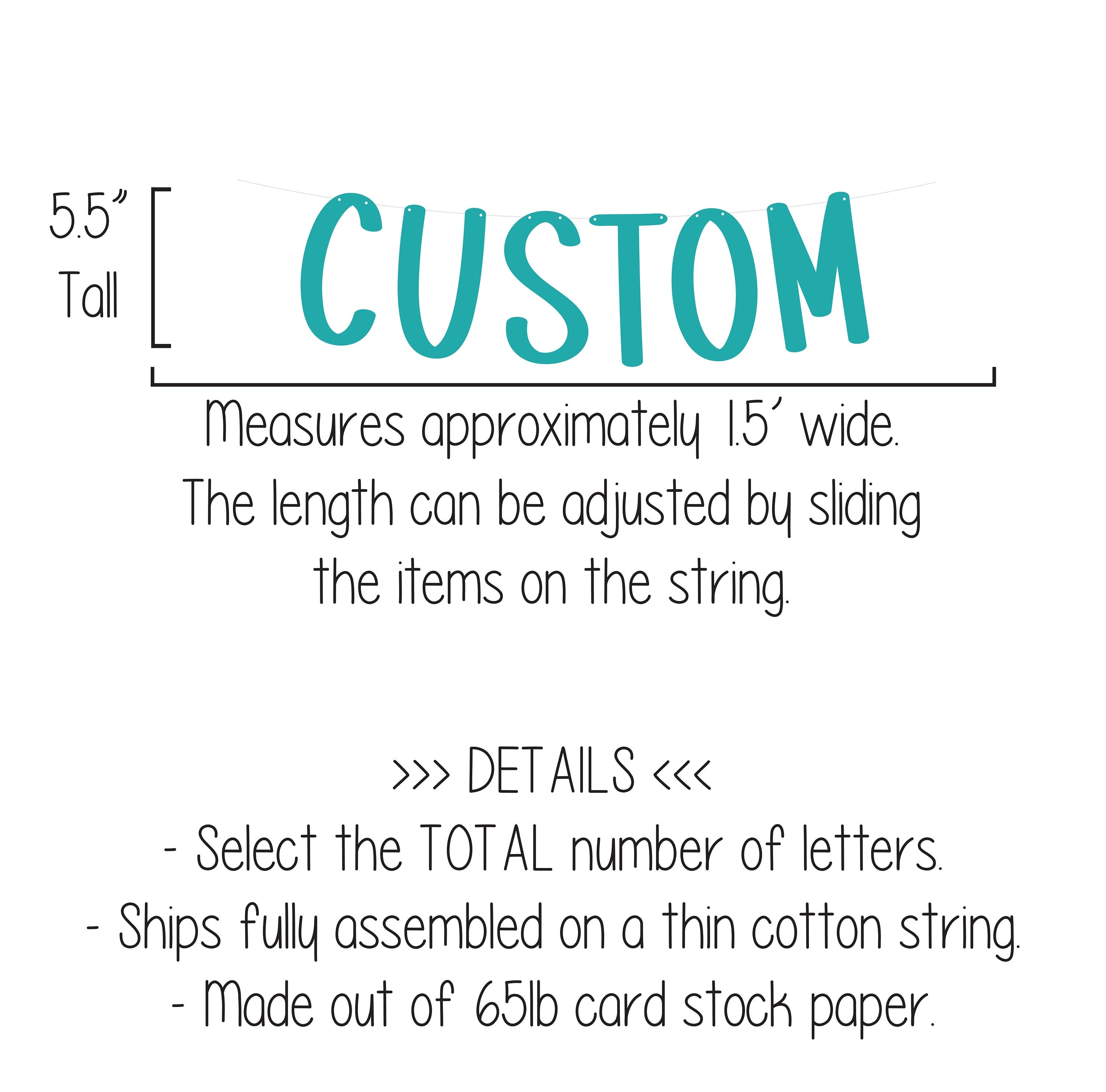 Custom Teal Banner, Teal Banner, Teal Decorations, Teal Party, Custom Banner, Personalized Teal Banner