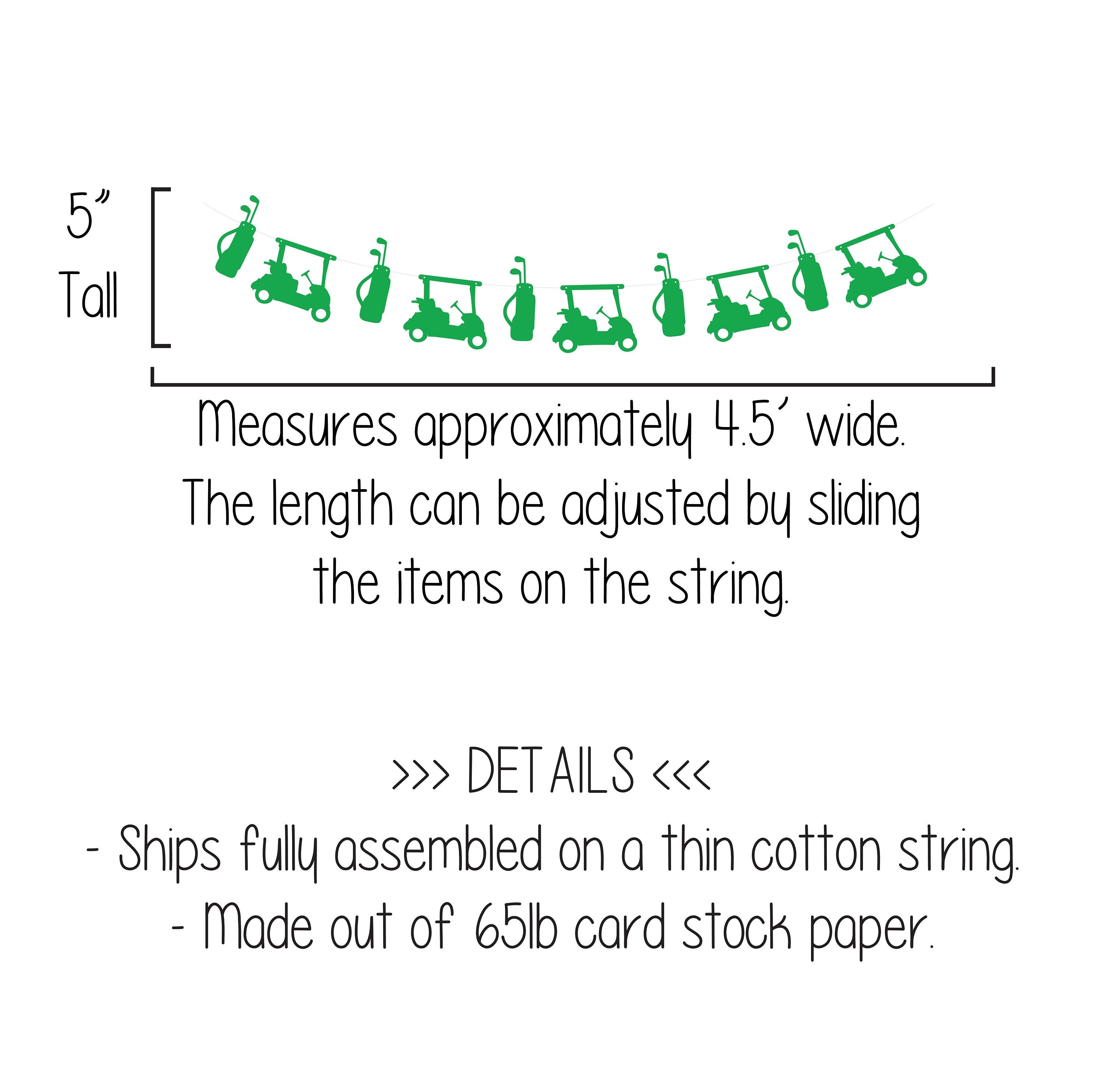 Let&#39;s ParTee, Let&#39;s Par Tee Banner, Golf Decorations, Golf Birthday Decorations, Golf Party, Golf Birthday Party, Gold Golf Banner