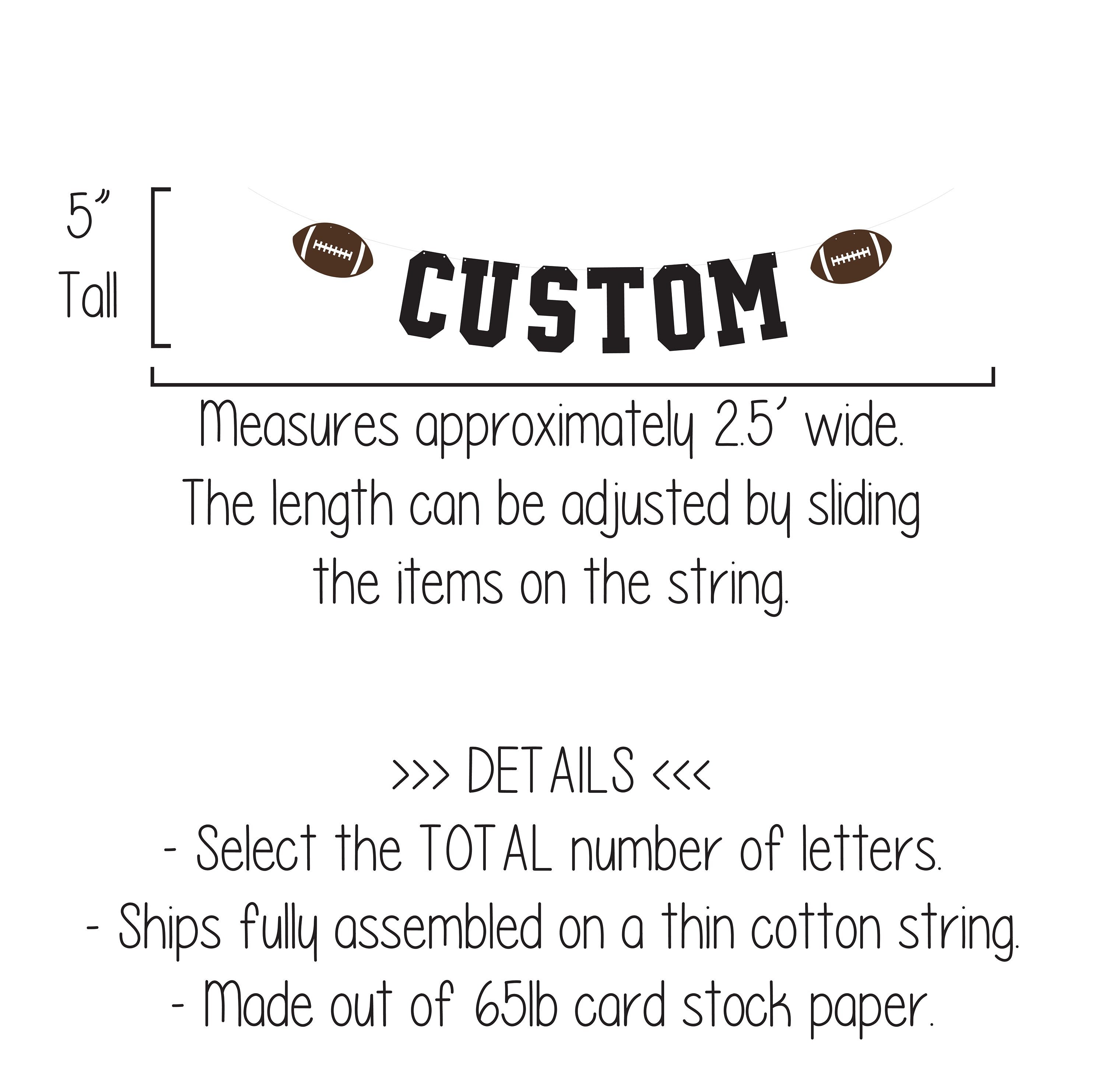 Let&#39;s Go Team, Let&#39;s Go Team Banner, Let&#39;s Go Team Decorations, Custom Let&#39;s Go Team Banner, Let&#39;s Go Team Decorations, Football Banner