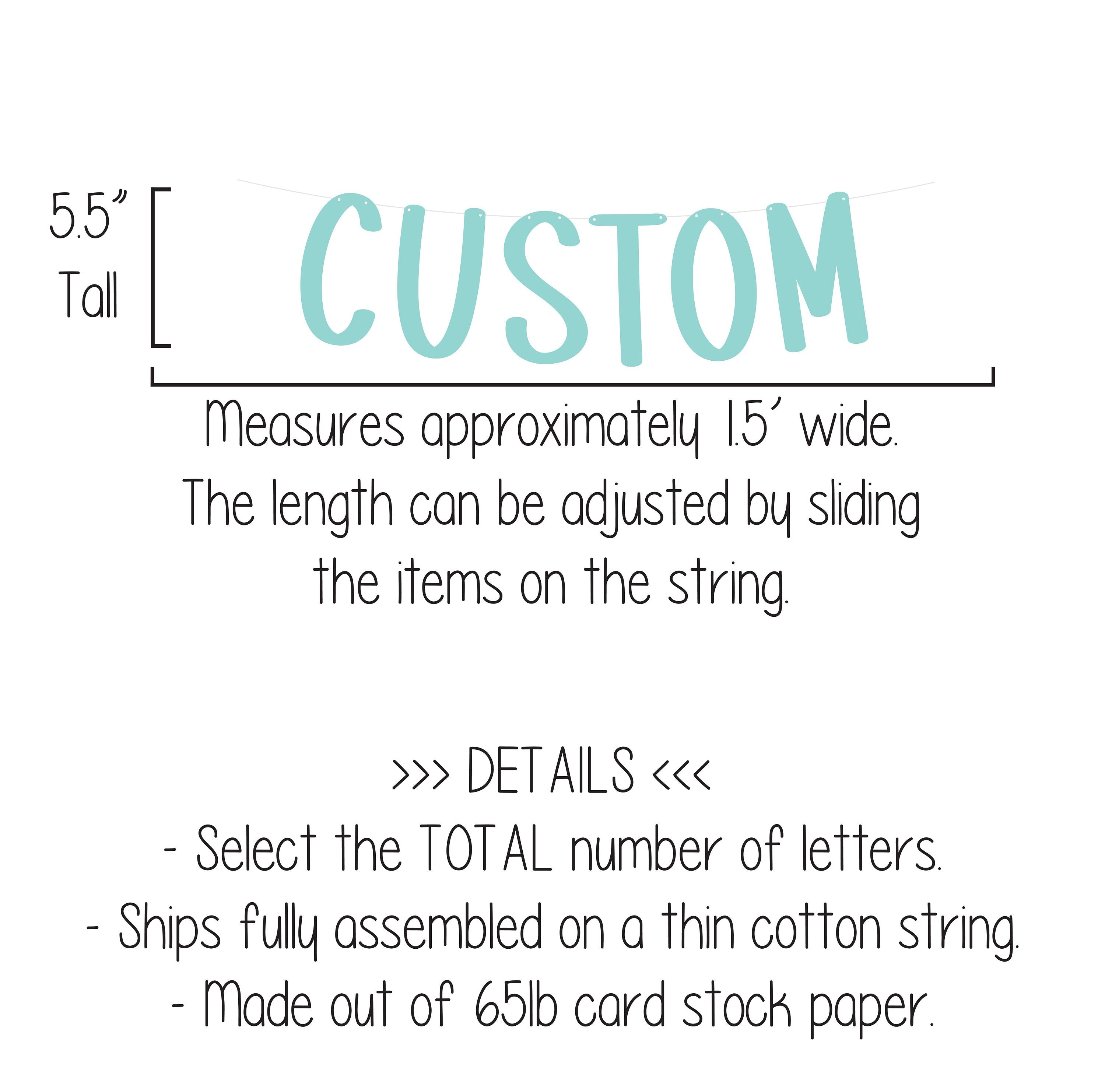 Custom Aqua Banner, Aqua Banner, Aqua Decorations, Aqua Party, Aqua Birthday Banner, Custom Banner, Personalized Aqua Banner