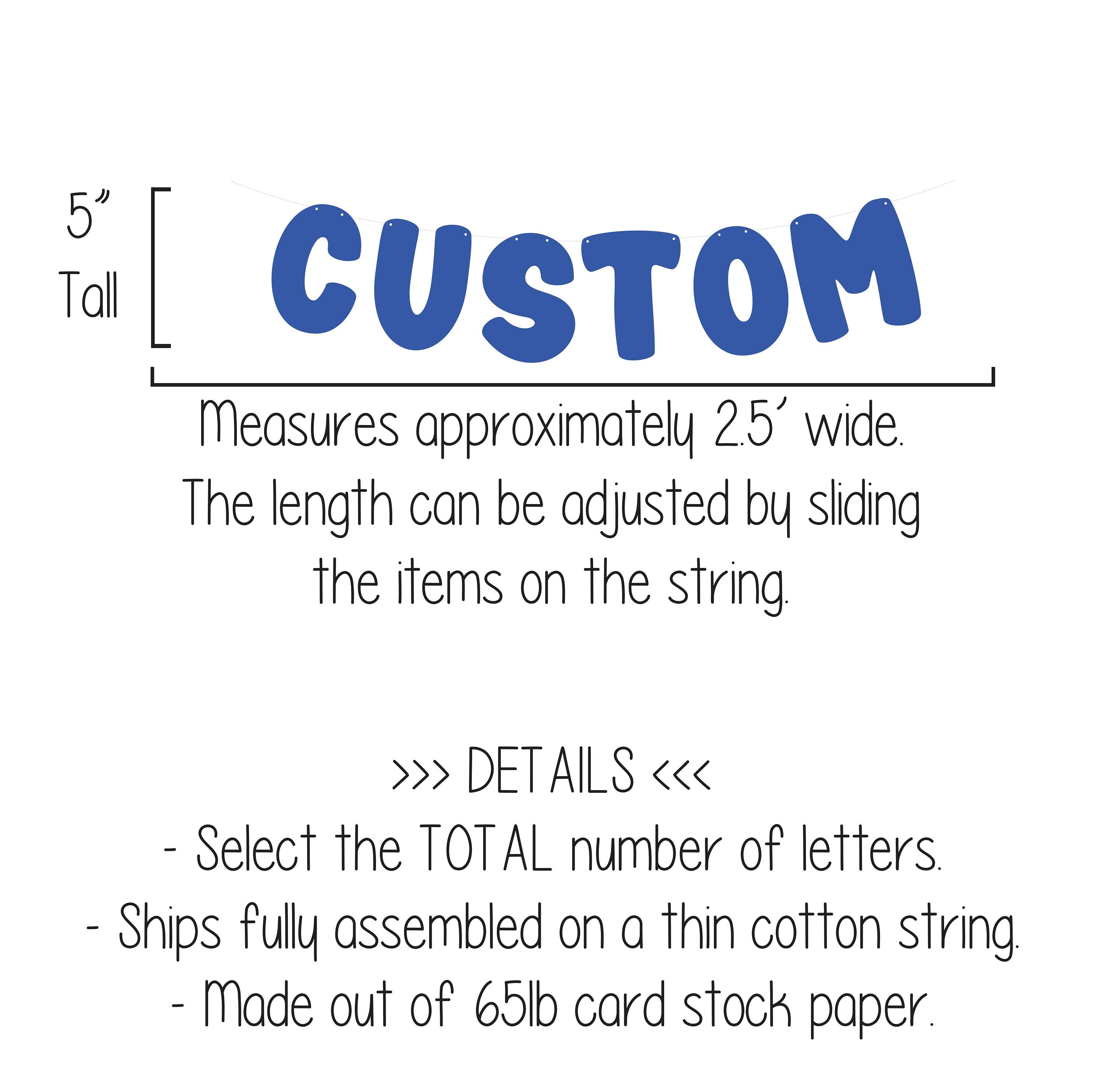 Custom Royal Blue Banner, Royal Blue Banner, Royal Blue Decorations, Royal Blue Party, Custom Banner, Personalized Royal Blue Banner