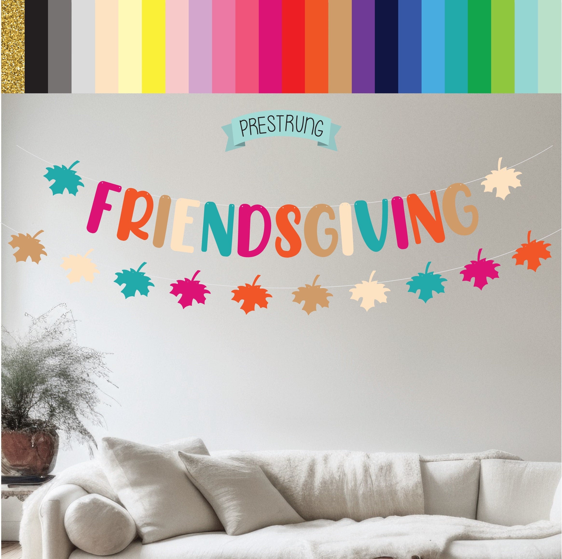 Friendsgiving, Friendsgiving Banner, Friendsgiving Decorations, Friendsgiving Backdrop, Friendsgiving Ideas, Friendsgiving Party