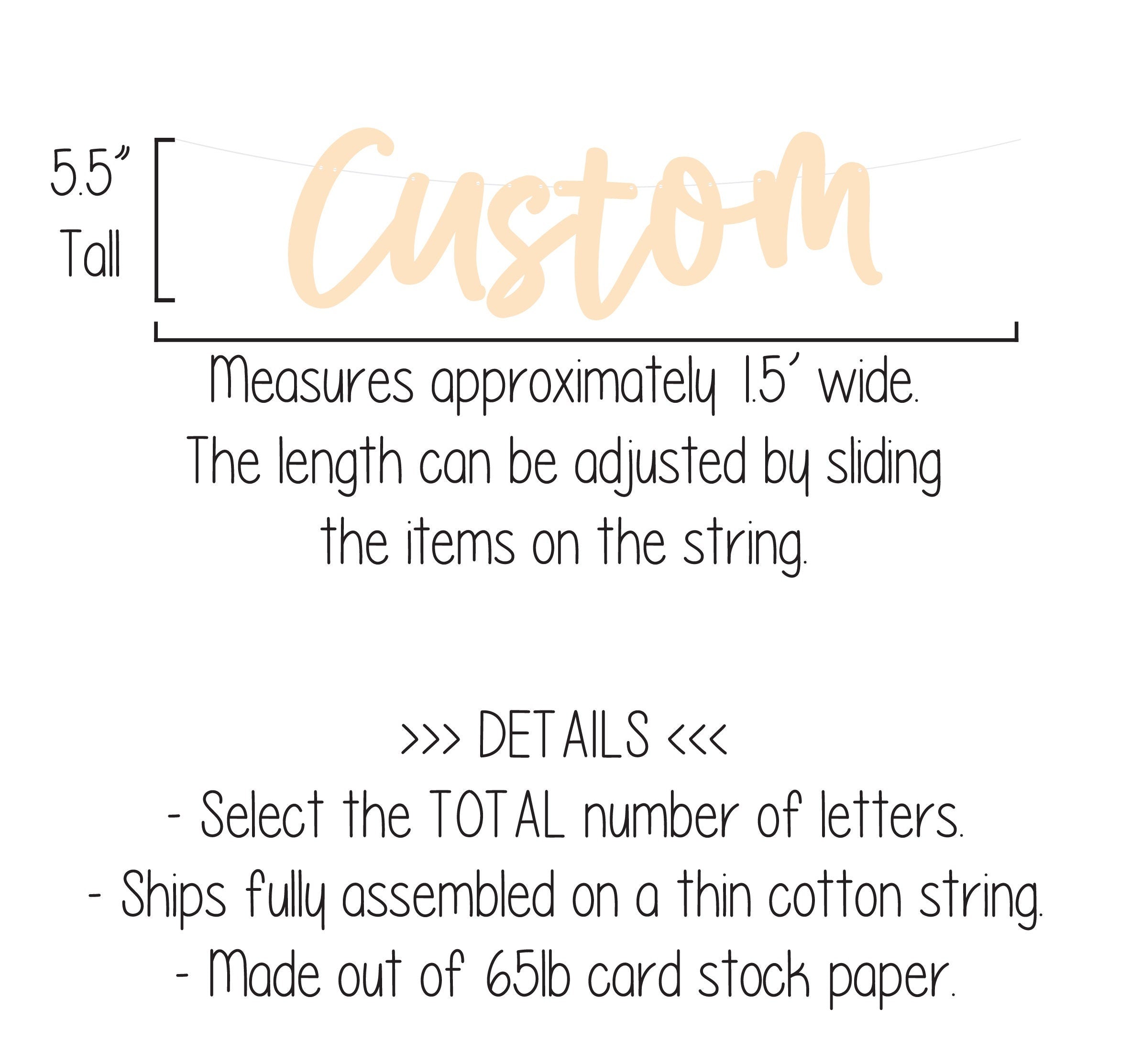 Custom Beige Banner, Custom Banner, Customizable Banner, Personalized Banner, Beige Decorations, Beige Party, Beige Banner