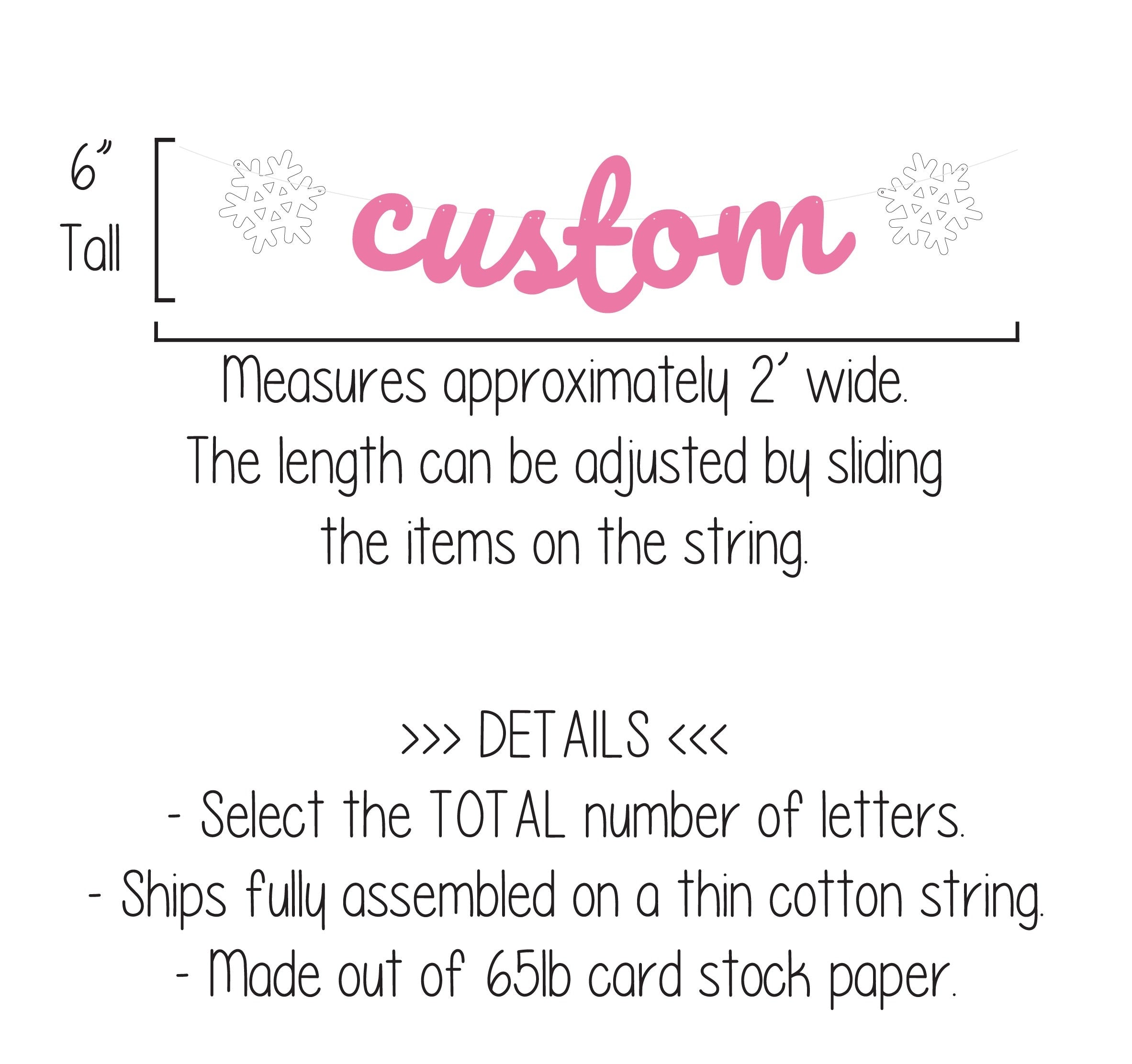 Dreaming Of A Pink Christmas, Dreaming Of a Pink Christmas Banner, Pink Christmas, Pink Christmas Decorations, Pink Snowflake Decorations