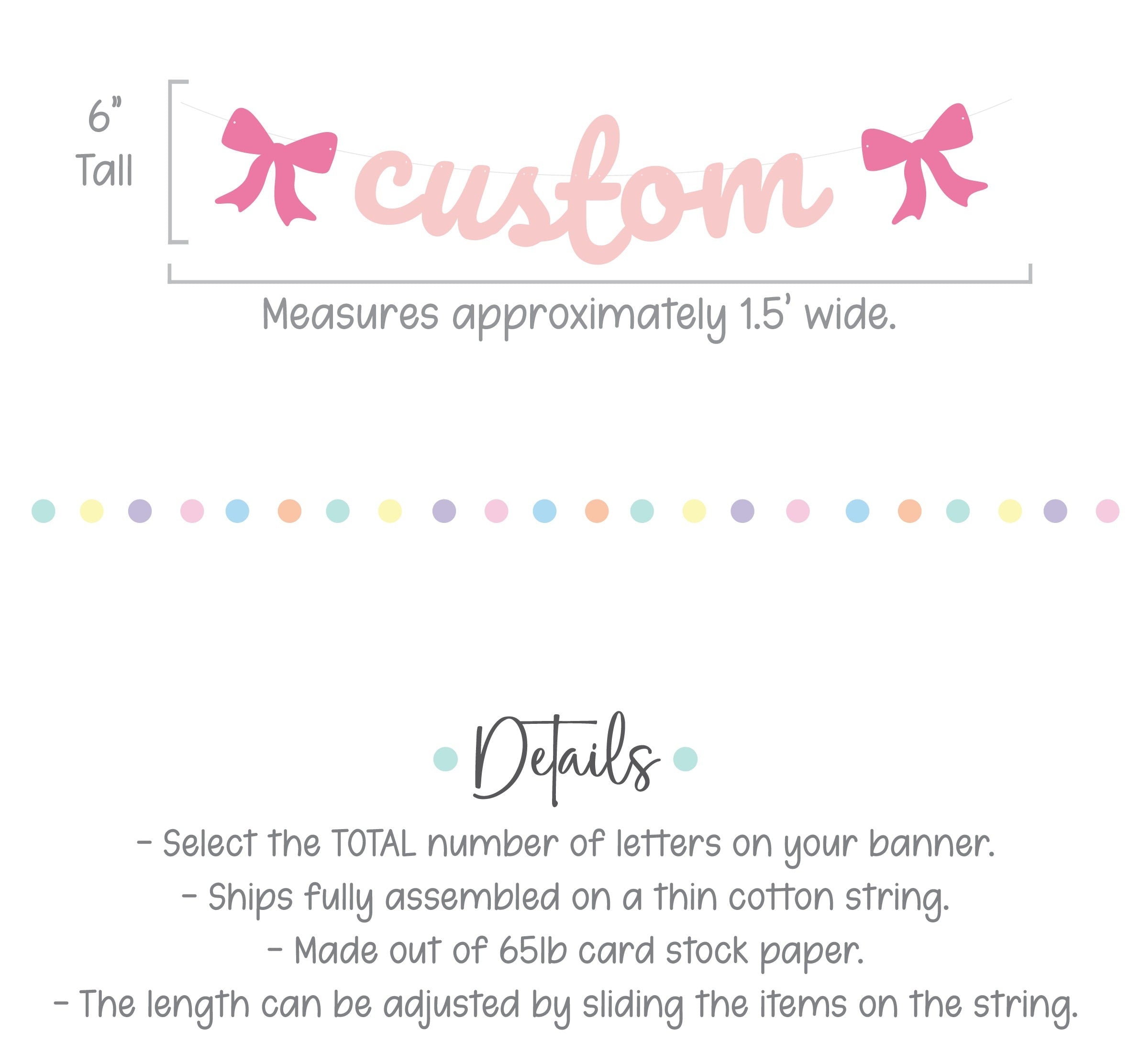 Welcome Baby, Welcome Baby Banner, Coquette Baby Shower Decorations, Coquette Theme, Custom Coquette Banner, Baby Shower Banner