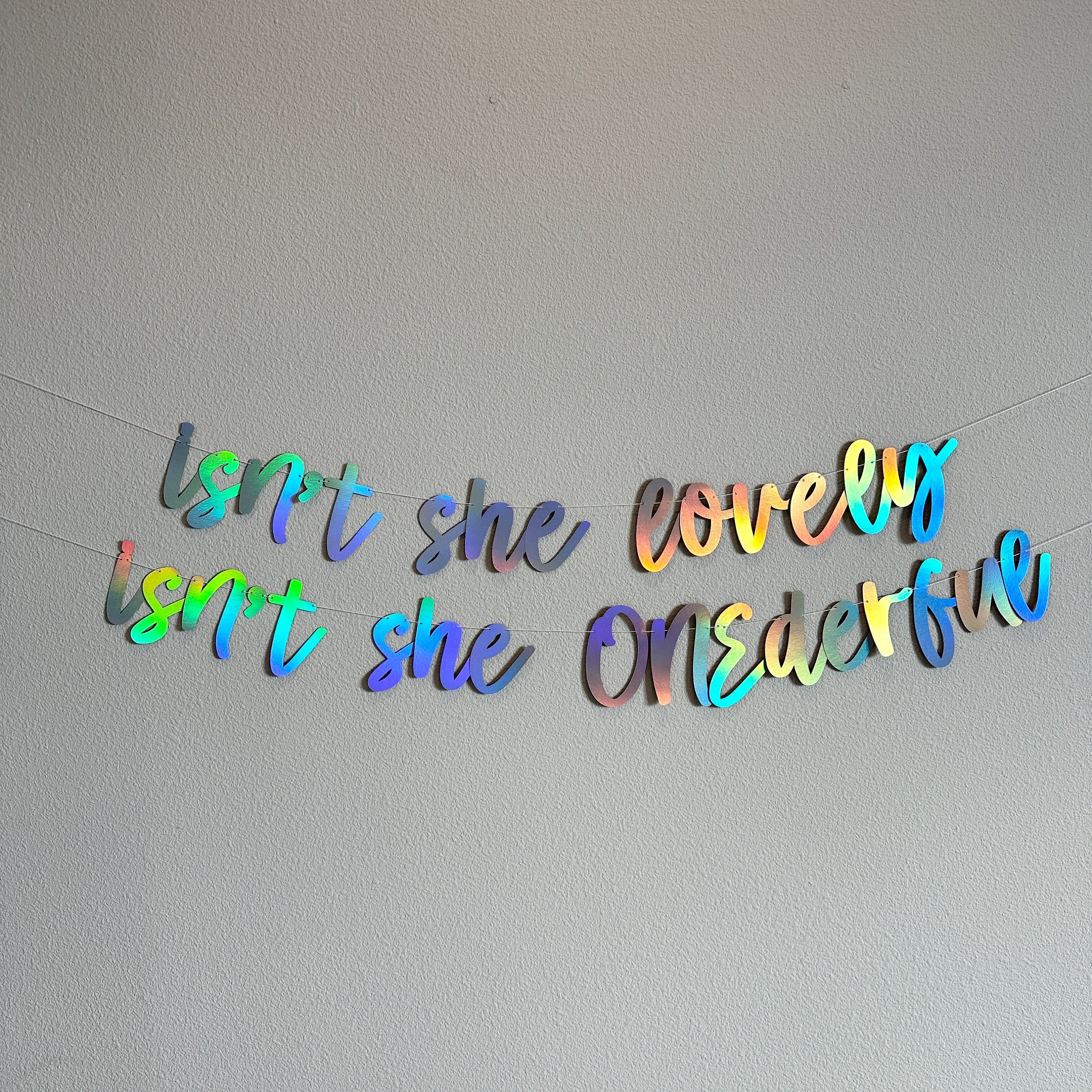 Isn&#39;t She Lovely Isn&#39;t She ONEderful, 1st Birthday Ideas, Isn&#39;t She Lovely, Isn&#39;t She Onederful, First Birthday Banner Decorations