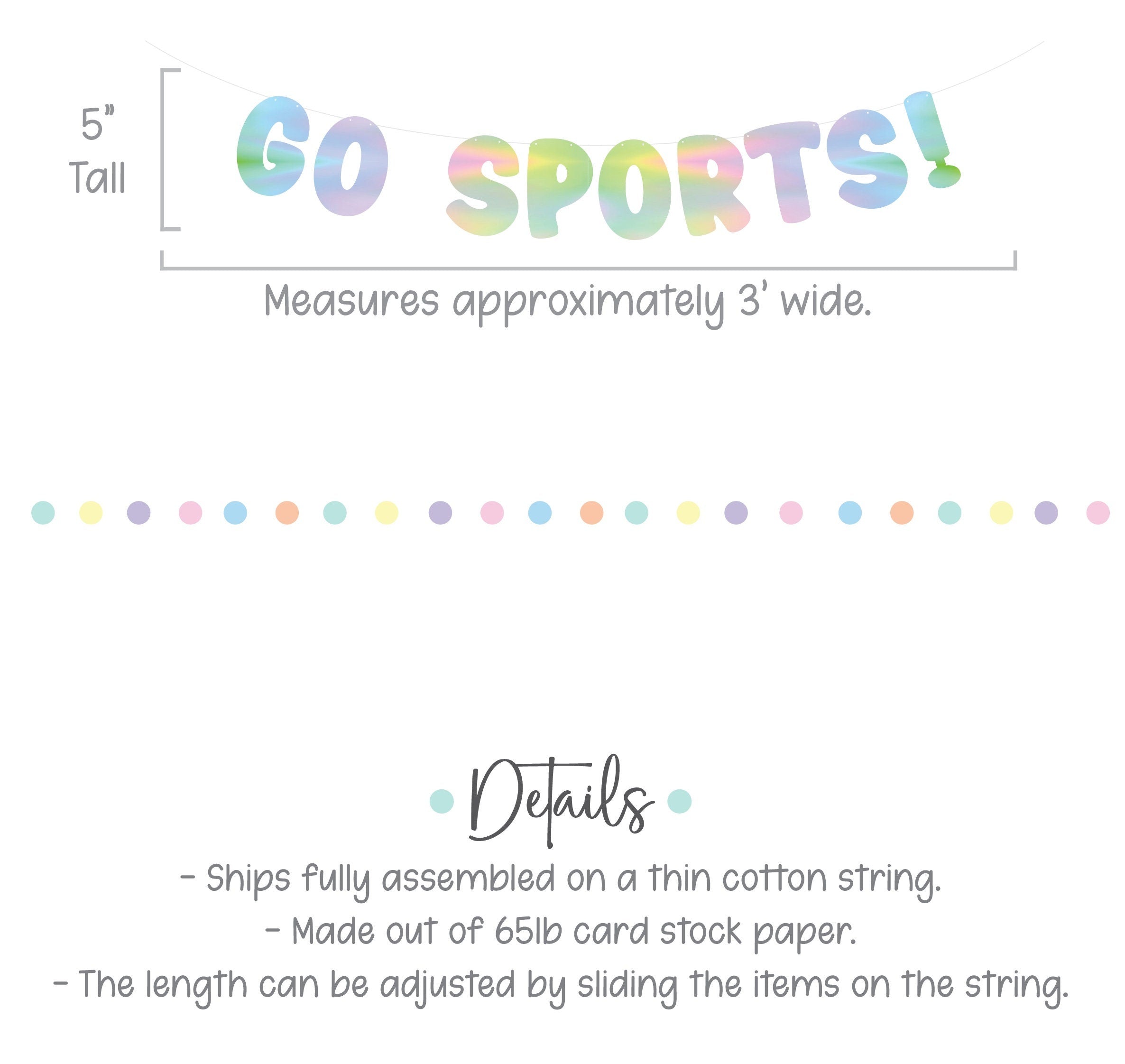 Go Sports, Go Sports Banner, Sports Decorations, Sports Banner, Yay Sports, Big Sports Fan, Sports Themed Party