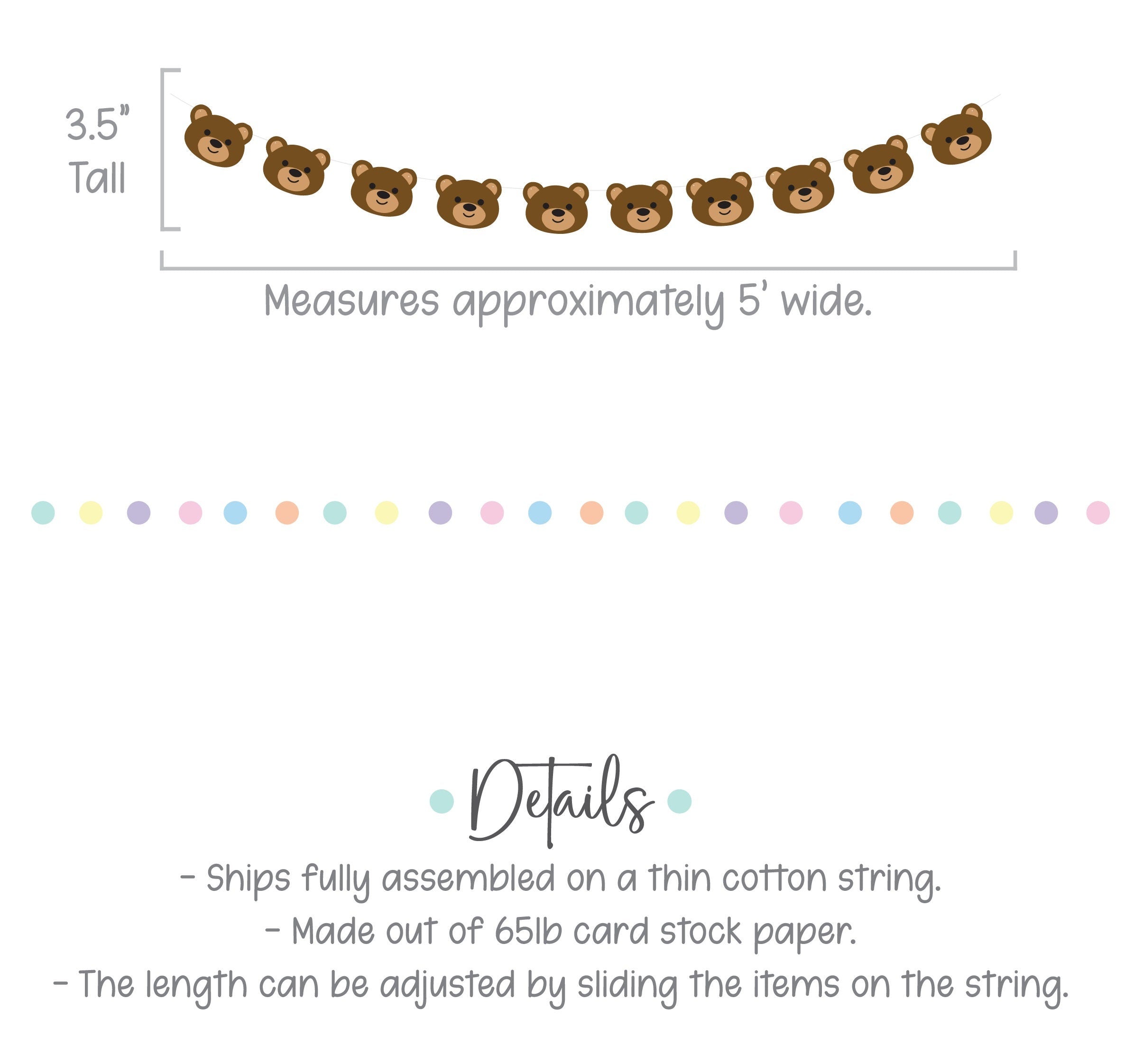 We Can Bearly Wait, We Can Bearly Wait Decorations, Bear Baby Shower, Baby Shower Decorations, Baby Shower Theme Ideas