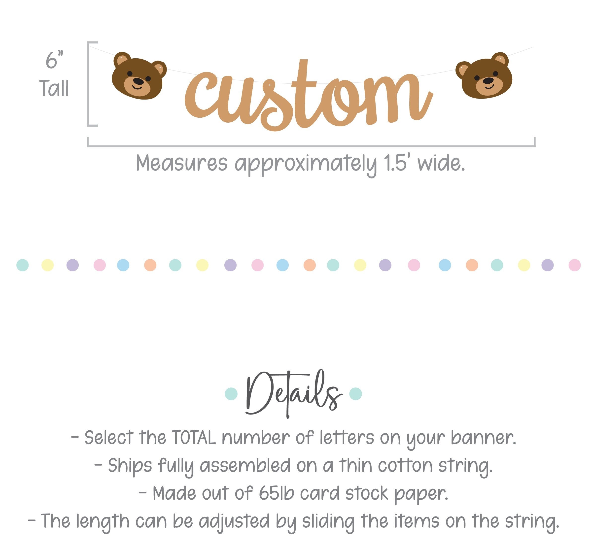 We Can Bearly Wait, We Can Bearly Wait Decorations, Bear Baby Shower, Baby Shower Decorations, Baby Shower Theme Ideas
