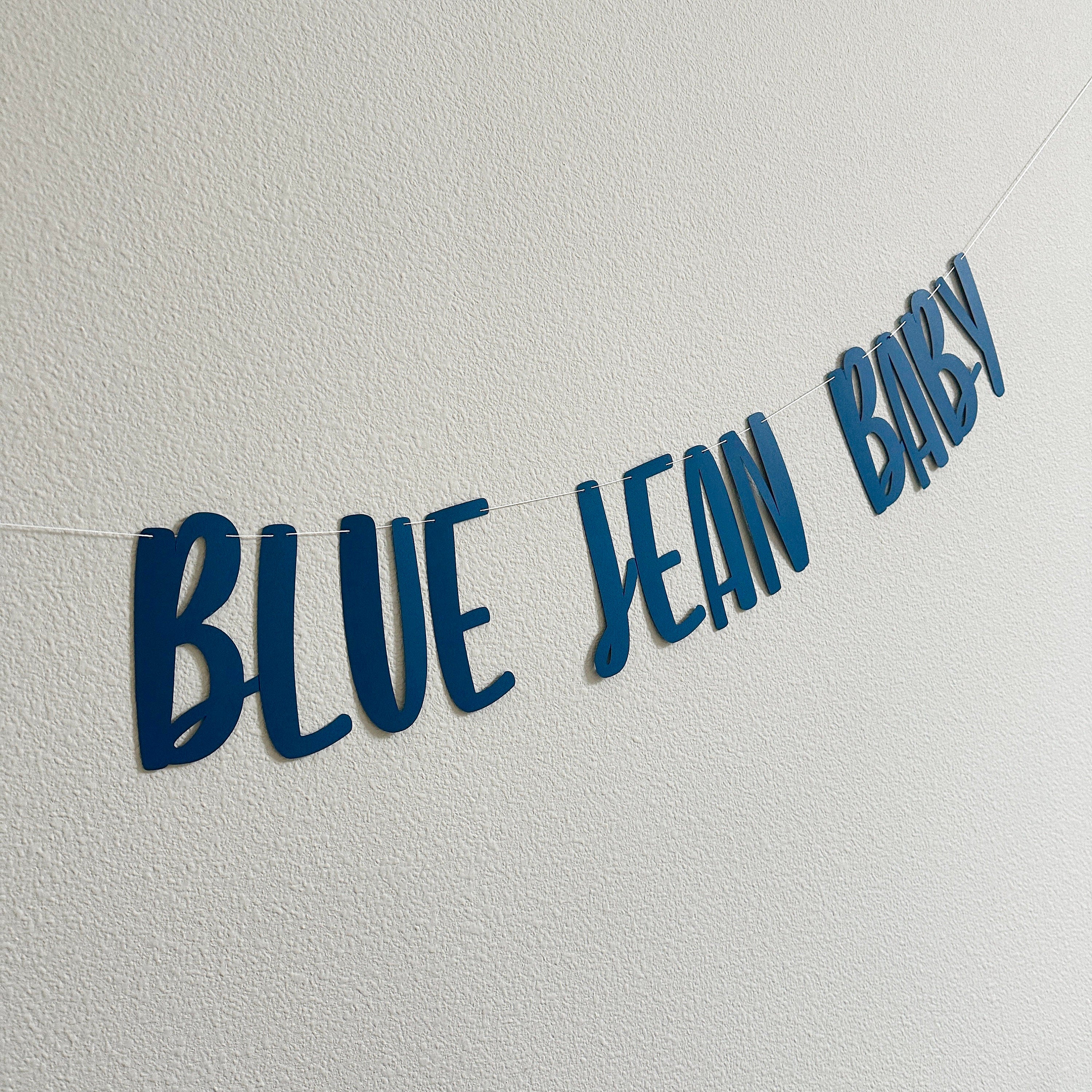 Blue Jean Baby, Blue Jean Baby Shower Theme, Denim Baby Shower Decorations, Baby Shower Ideas, Blue Jean Baby Banner Decorations