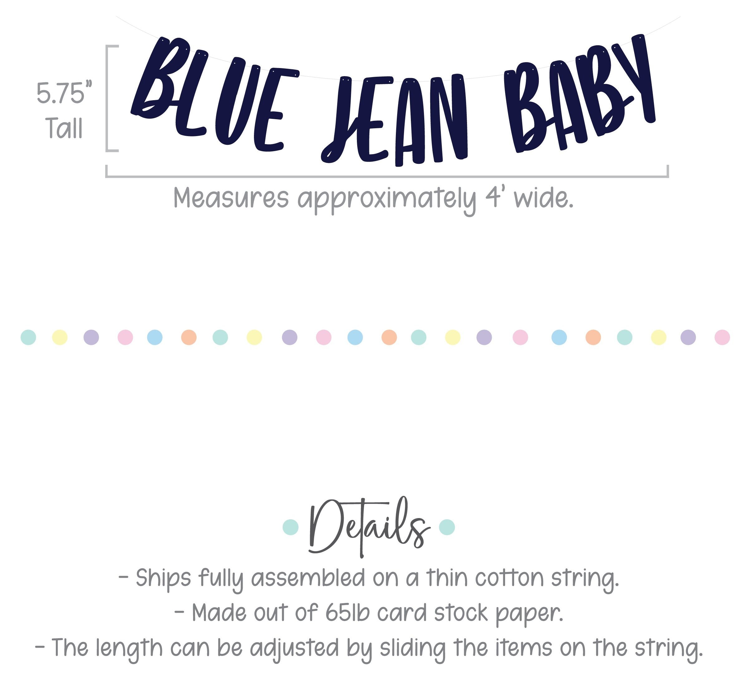 Blue Jean Baby, Blue Jean Baby Shower Theme, Denim Baby Shower Decorations, Baby Shower Ideas, Blue Jean Baby Banner Decorations