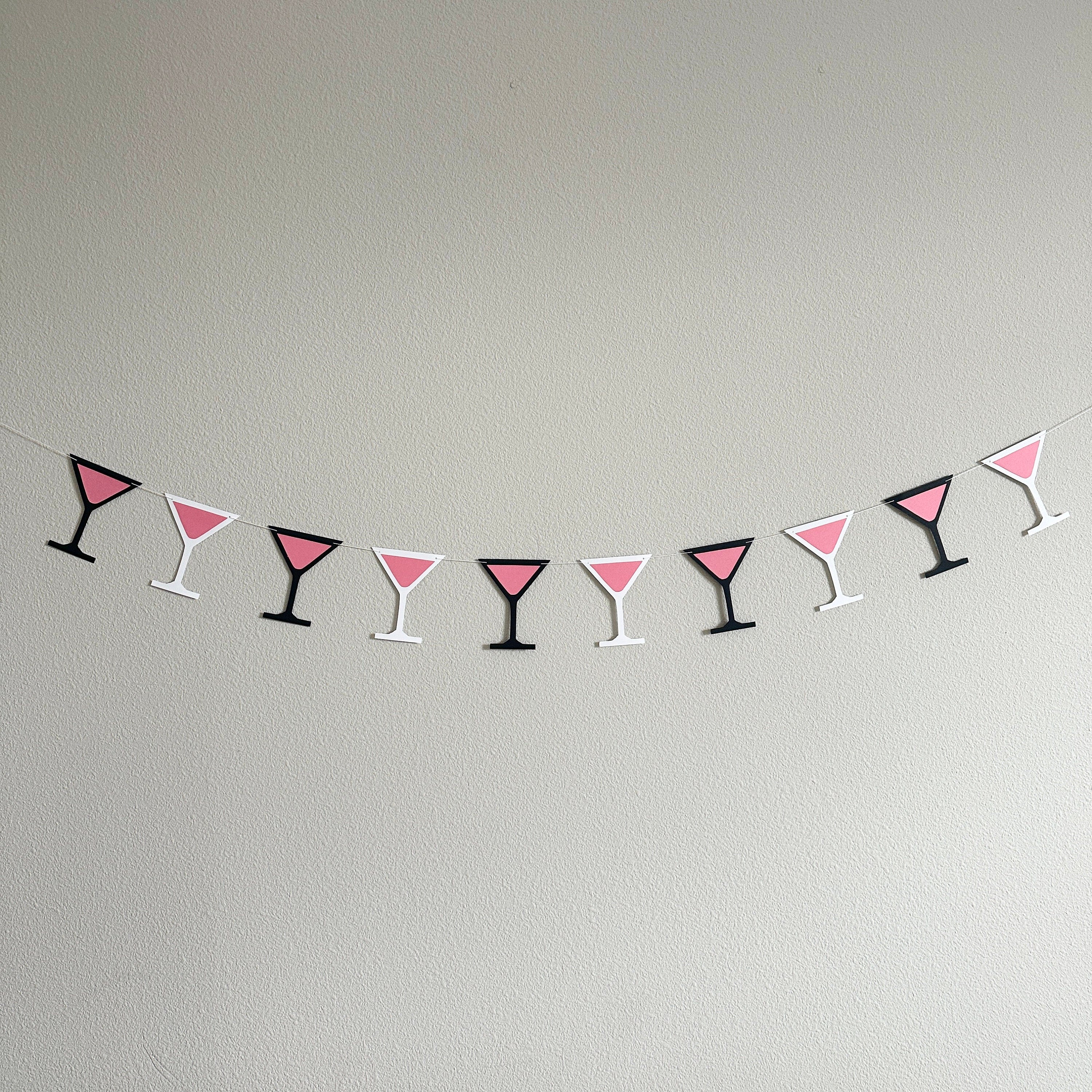 Martini Banner, Martini Garland, Martini Birthday, Martini Party, Martini Decor, Martini Birthday Party, Summer Banner