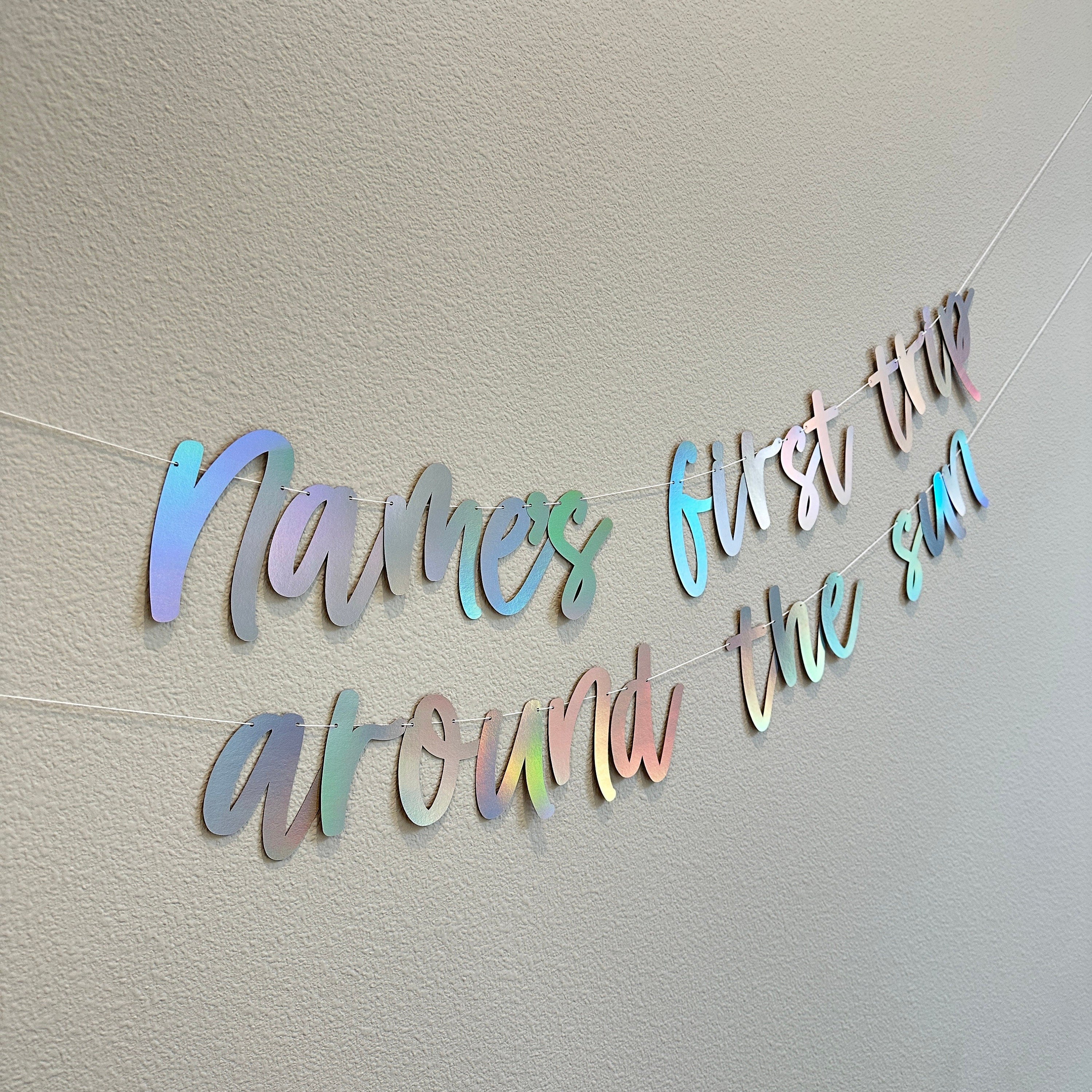 First Trip Around The Sun, Custom 1st Trip Around The Sun, 1st Trip Around The Sun Birthday Party Decorations, 1st Birthday Ideas