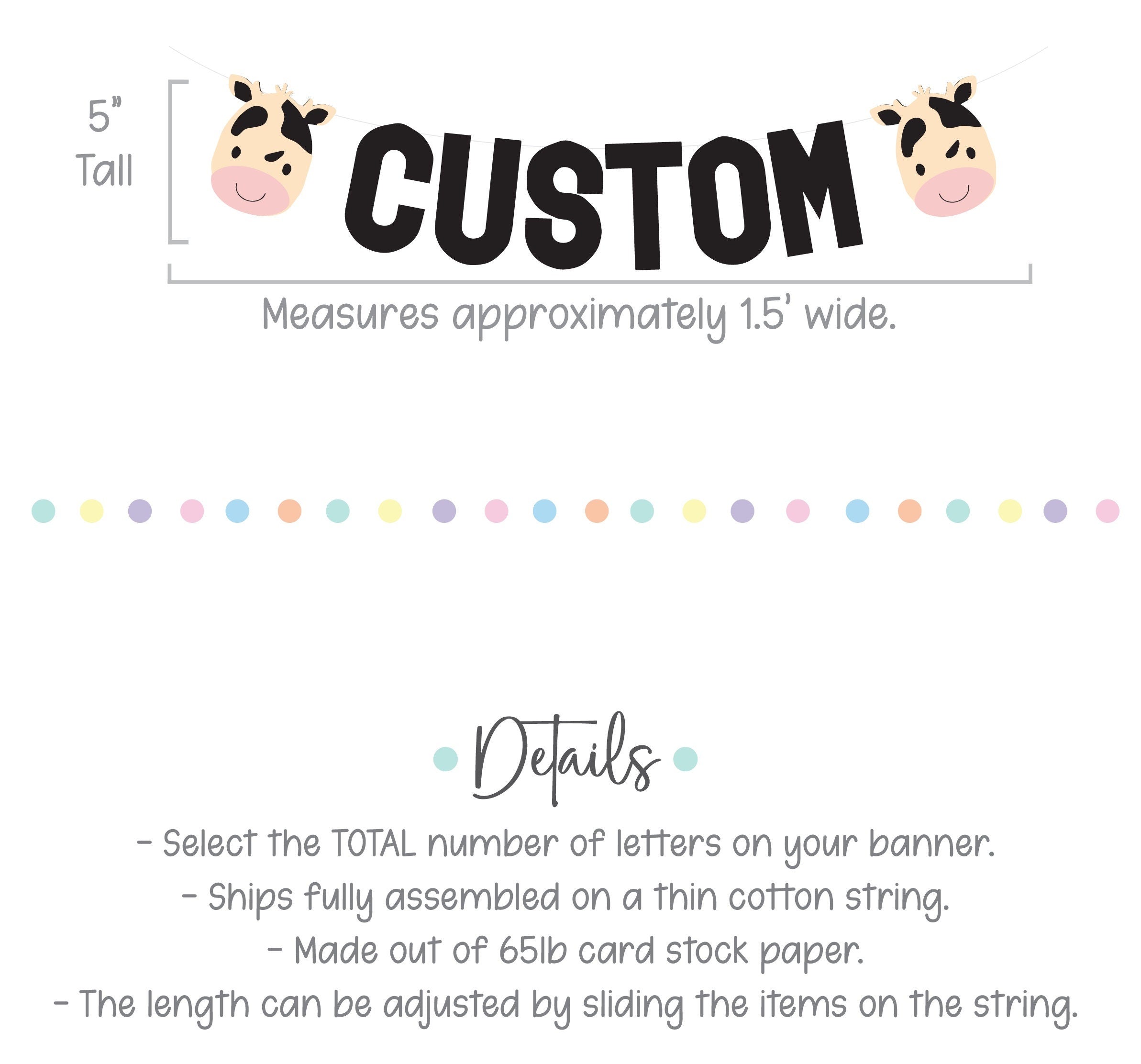 Moo Moo I&#39;m Two, Cow Garland, Cow Banner, Cow Decor, Babies Room Cow, Cow Birthday Party Decorations, Cow Themed Party