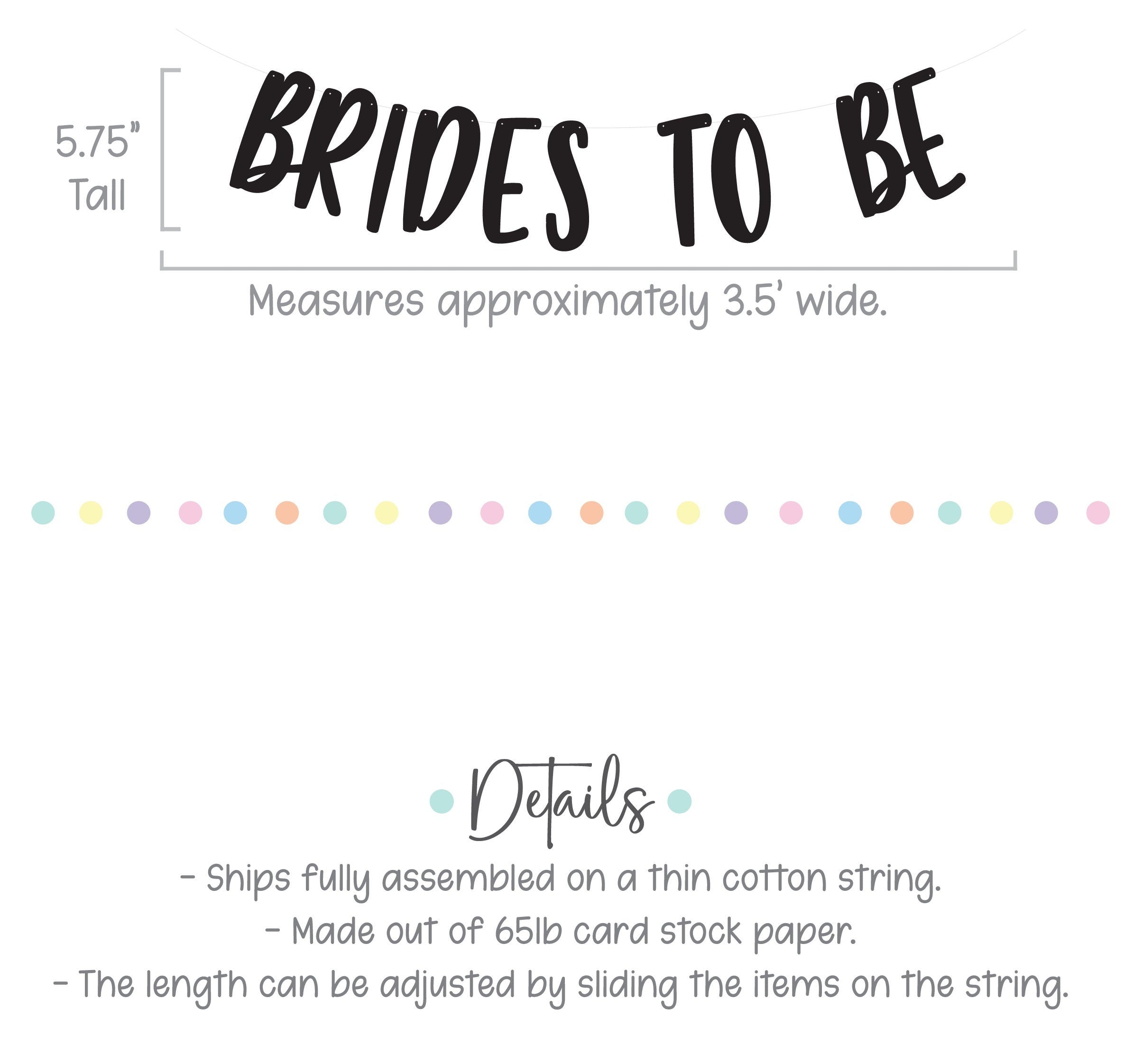 Brides to Be, Brides to Be Banner, Lesbian Wedding, Lesbian Wedding Decorations, Lesbian Wedding Banner, Custom Banner