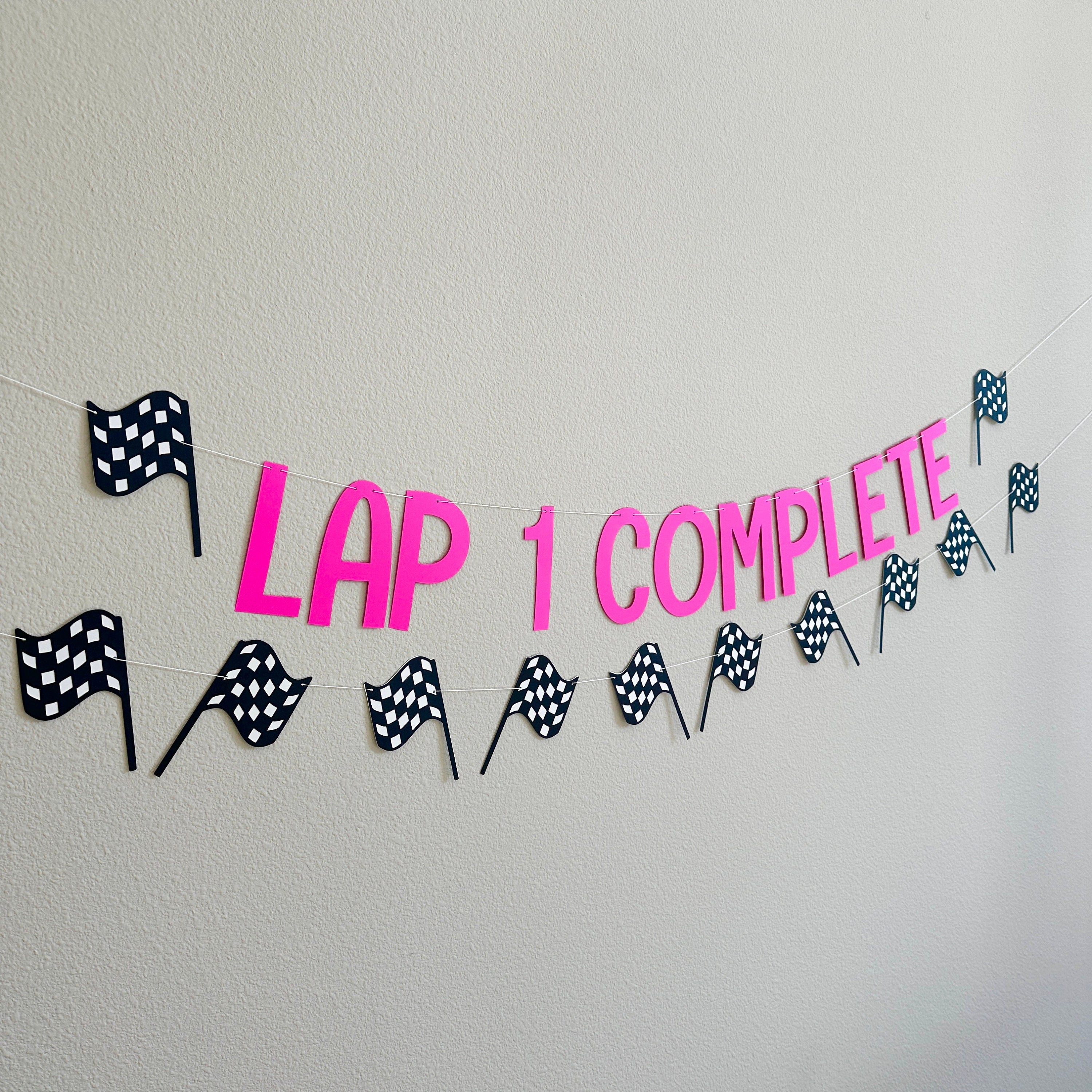 Lap 1 Complete, Racing 1st Birthday, First Birthday Party, Racing Birthday, Racing Decorations, Racing Birthday Party, Custom Racing Banner