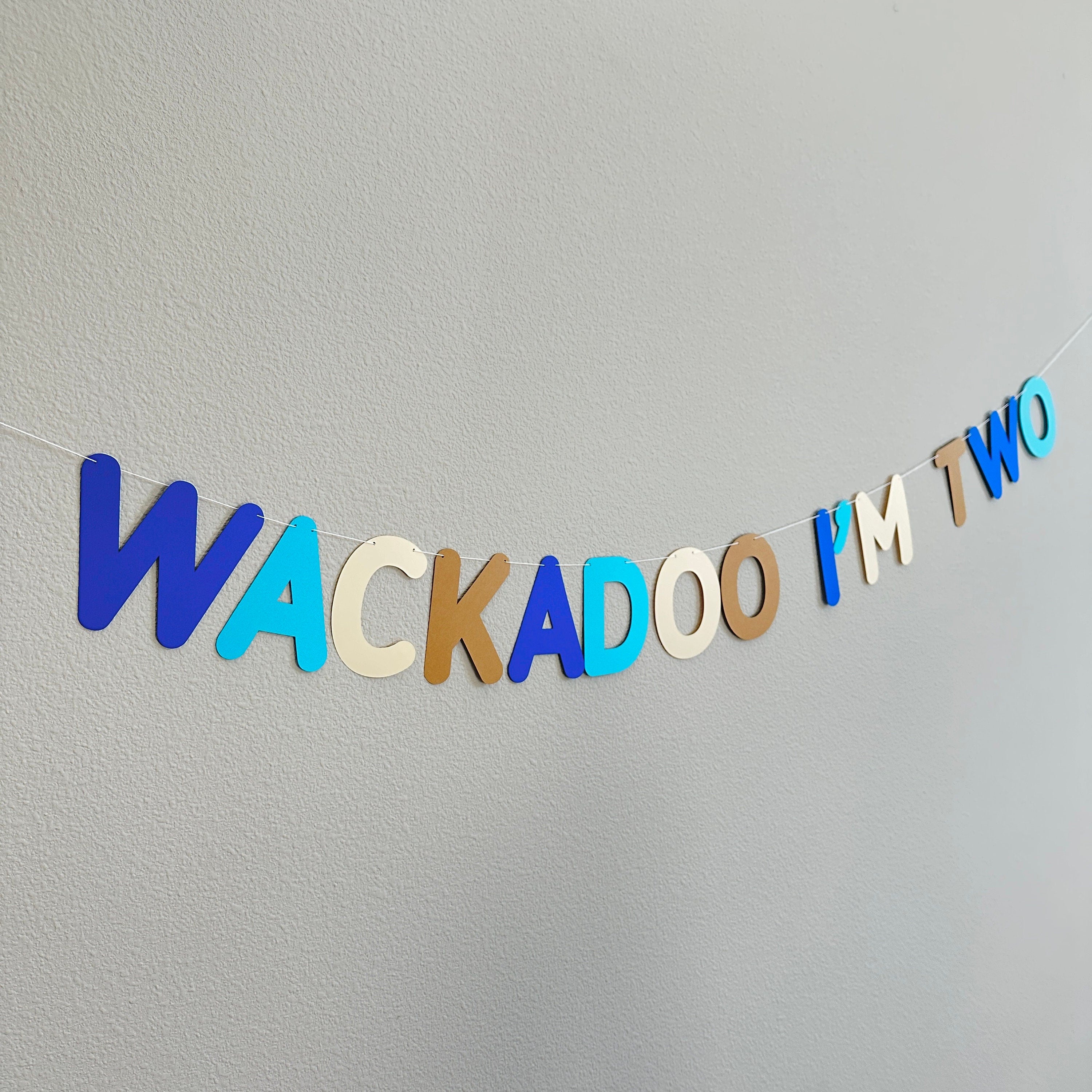 Wackadoo I&#39;m Two, Wackadoo I&#39;m Two Banner, Wackadoo Decorations, Wackadoo I&#39;m Two Decorations, Two Wackadoo