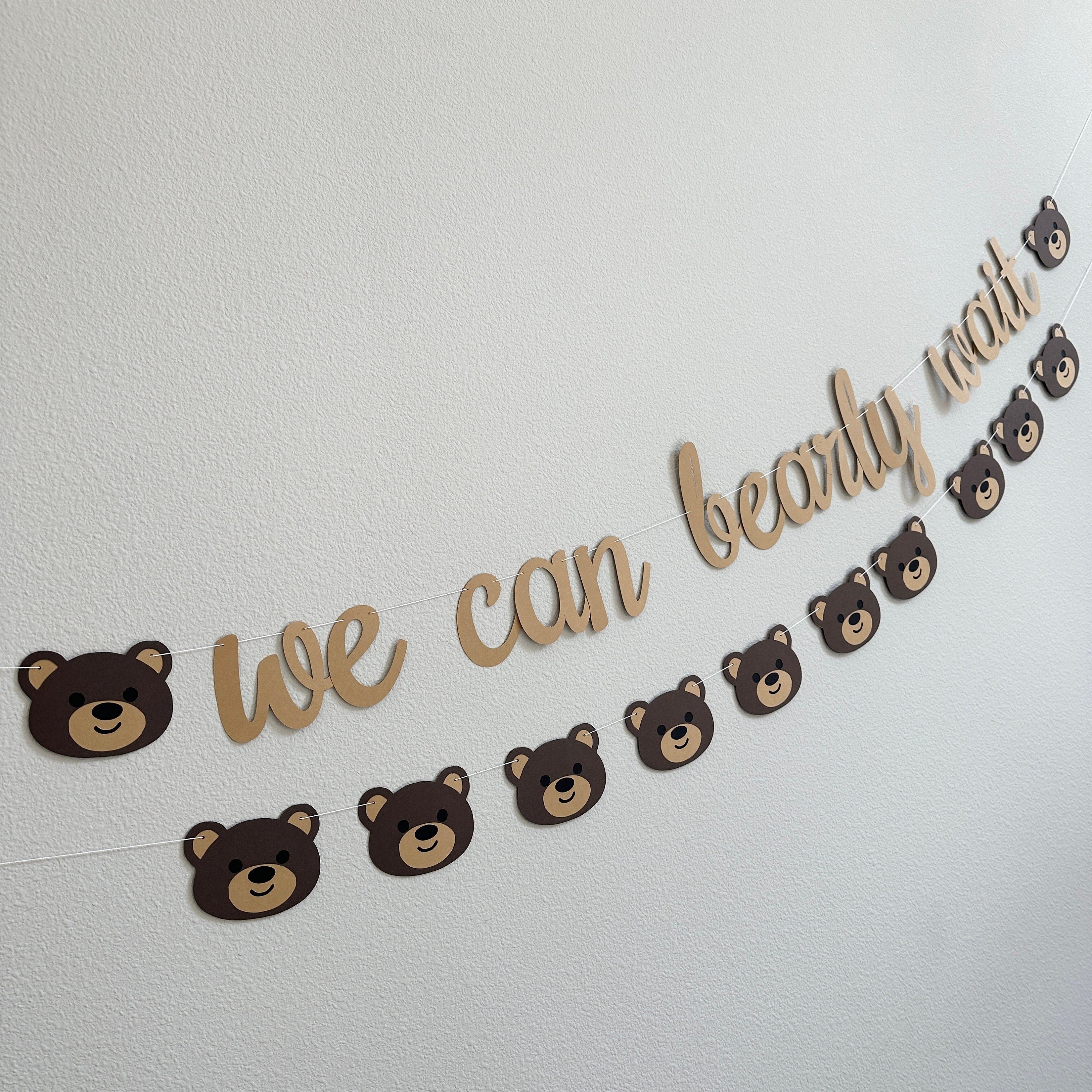 We Can Bearly Wait, We Can Bearly Wait Decorations, Bear Baby Shower, Baby Shower Decorations, Baby Shower Theme Ideas