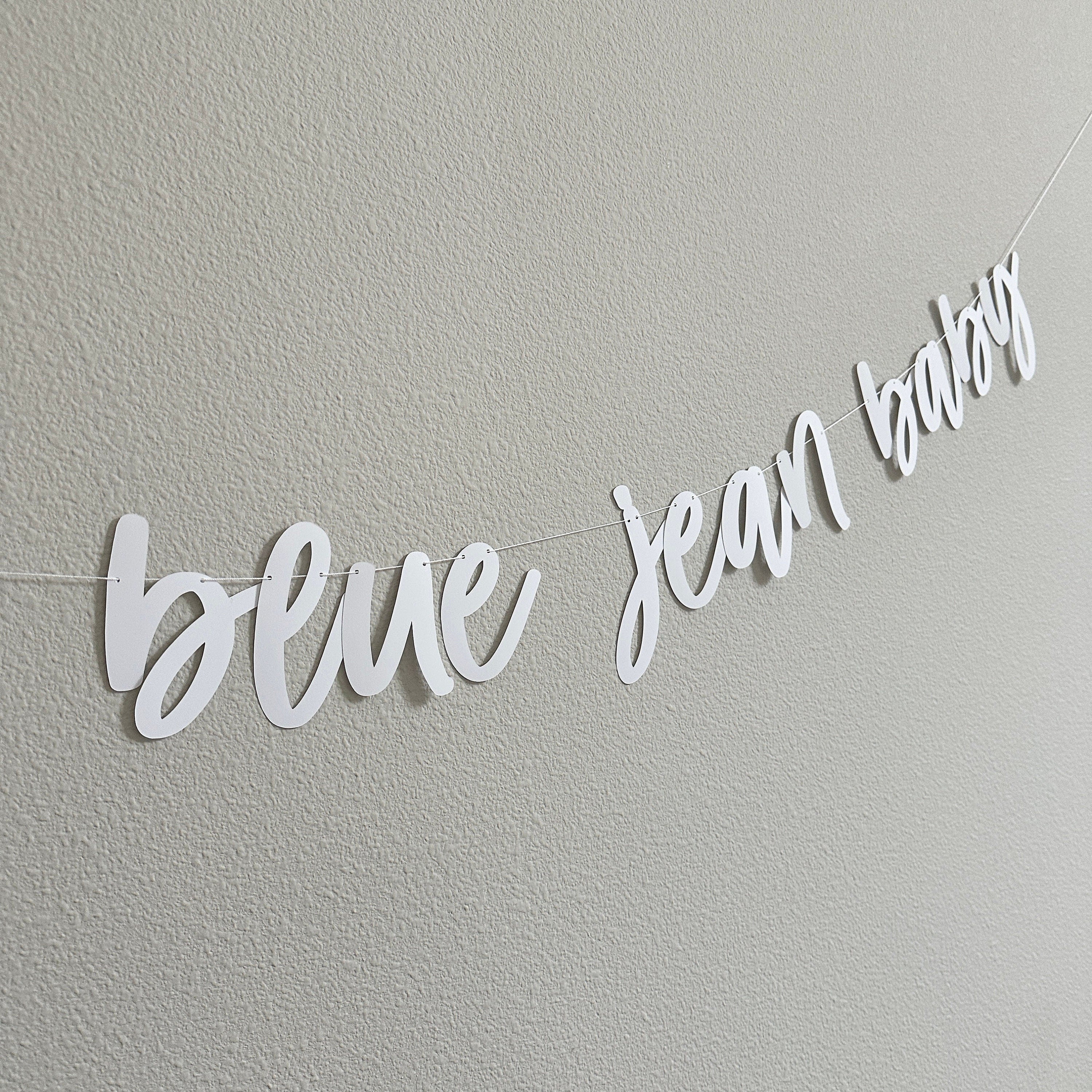 Blue Jean Baby, Blue Jean Baby Shower Theme, Denim Baby Shower Decorations, Baby Shower Ideas, Blue Jean Baby Banner Decorations