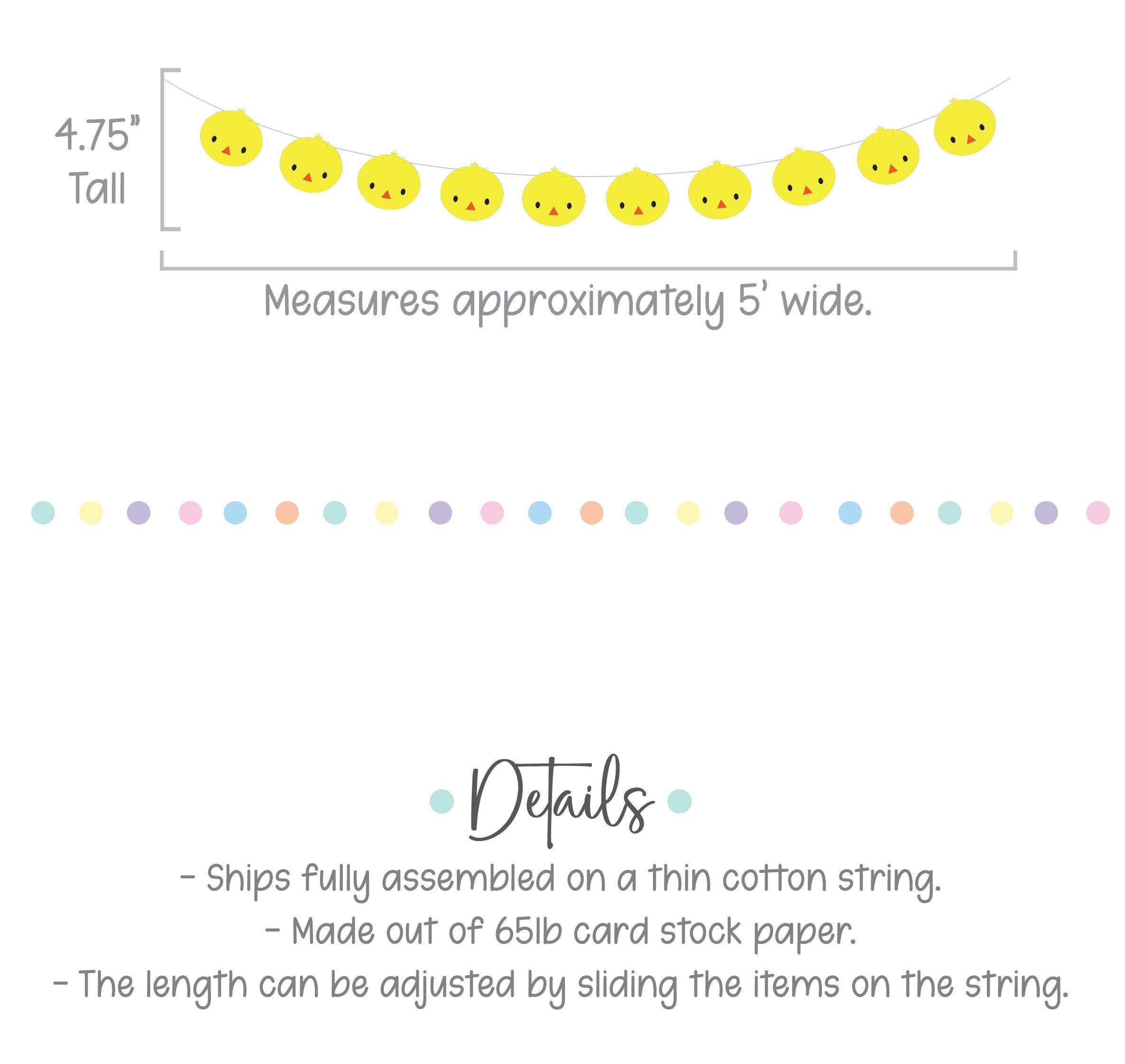 Chicks Garland, Chicks Banner, Chicks Decor, Babies Room Chicks, Chicks Birthday Party Decorations, Farm Animal Decorations, Chicks Theme