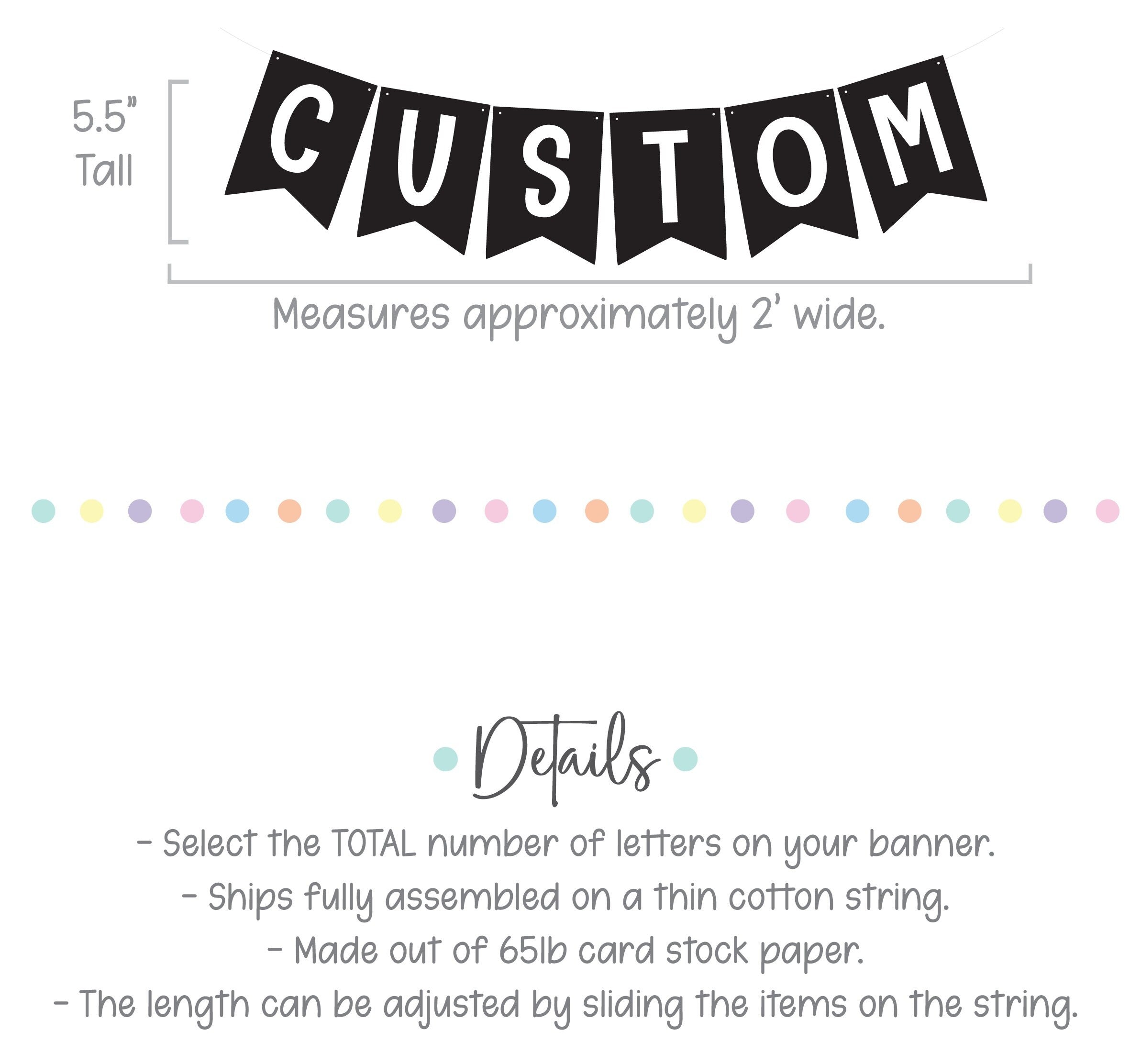 Black and White Happy Birthday Banner, Black and White Birthday, Black and White Banner, Birthday Decorations, Black and White Party