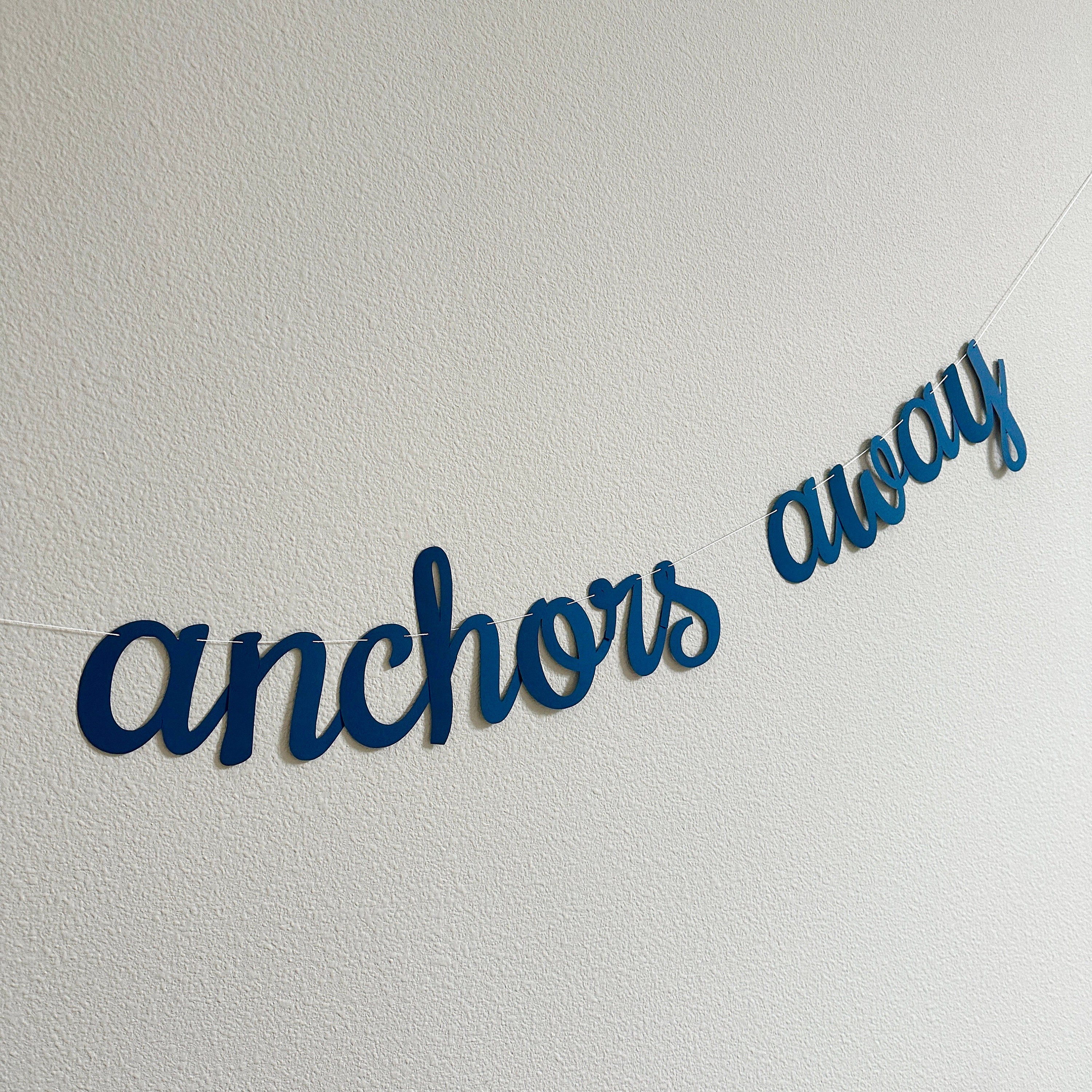 Anchors Away, Anchors Away Banner, Nautical Decorations, Sail Boat Birthday, Sailor Bachelorette, Nautical Theme, Yacht Decorations