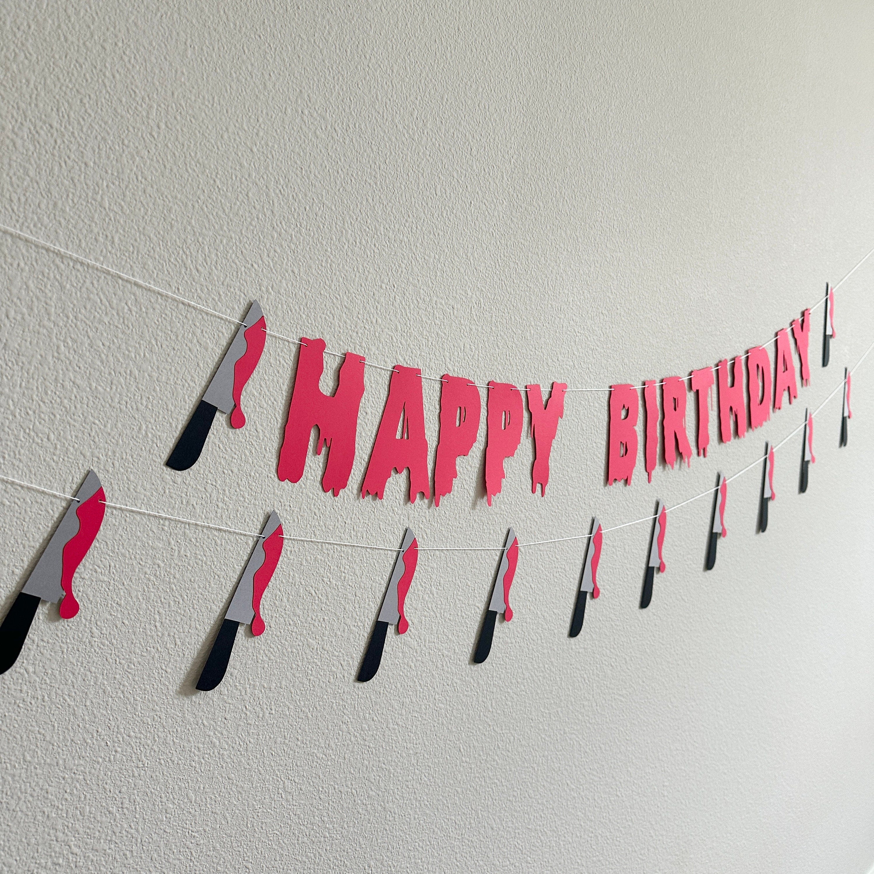 Halloween Birthday Banner, October Birthday Party Decorations, Halloween Themed Birthday Banner, Custom Halloween Decorations