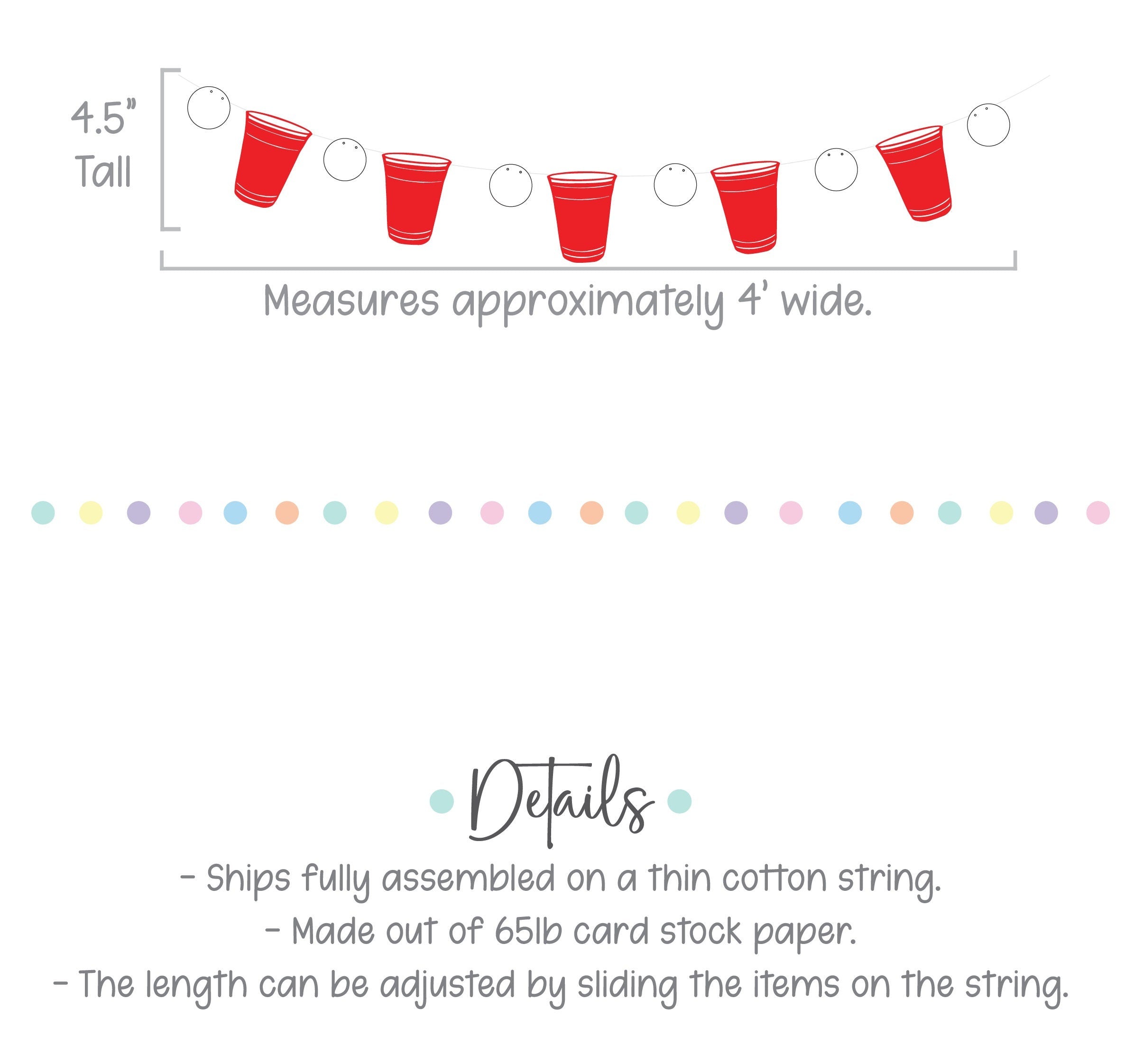 Drink Up Banner, Drink Up, Beer Pong Banner, Bar Sign, Red Cup Banner, Drink Up Sign, Party Banner, Bar Station Banner, Beer pong Decor