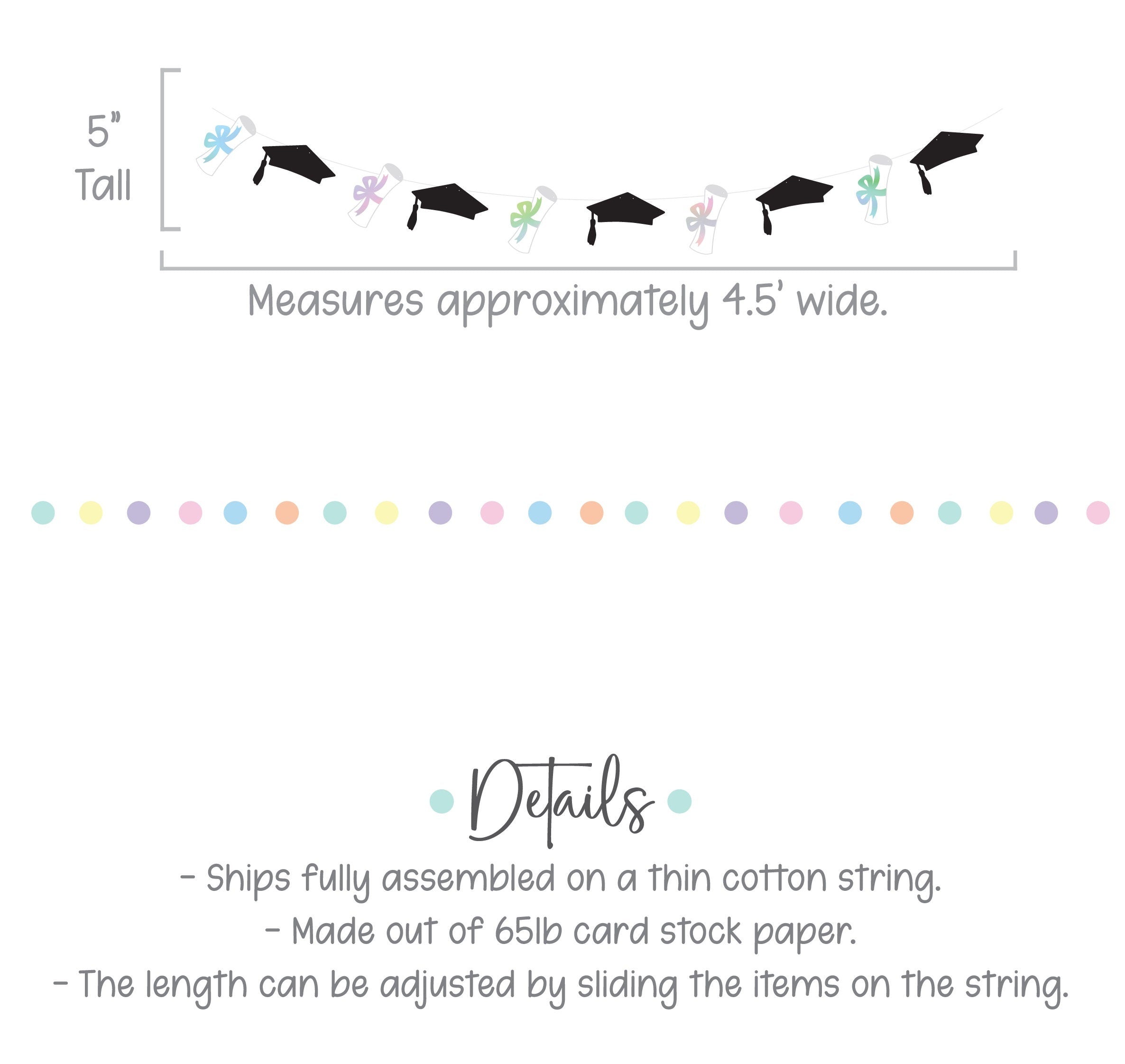 Custom Graduation Banner, Holographic Graduation Decorations, Congrats Name, Graduation, Graduation Party Ideas