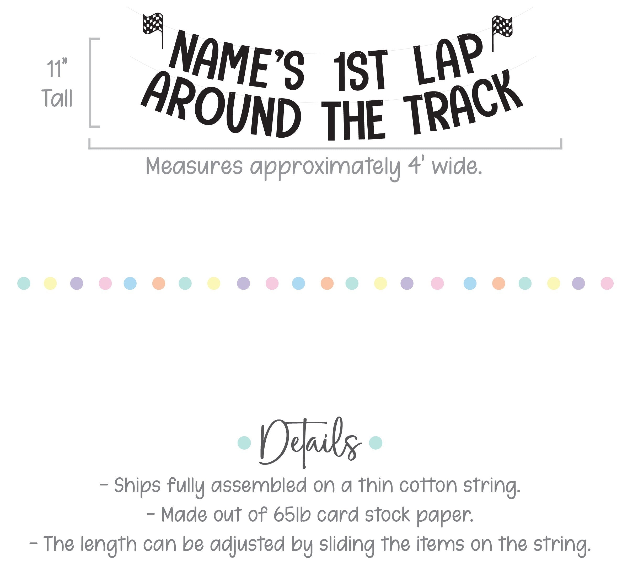 1st Lap Around The Track, Racing 1st Birthday Decorations, 1st Birthday Party, First Birthday Ideas, First Lap Around The Track