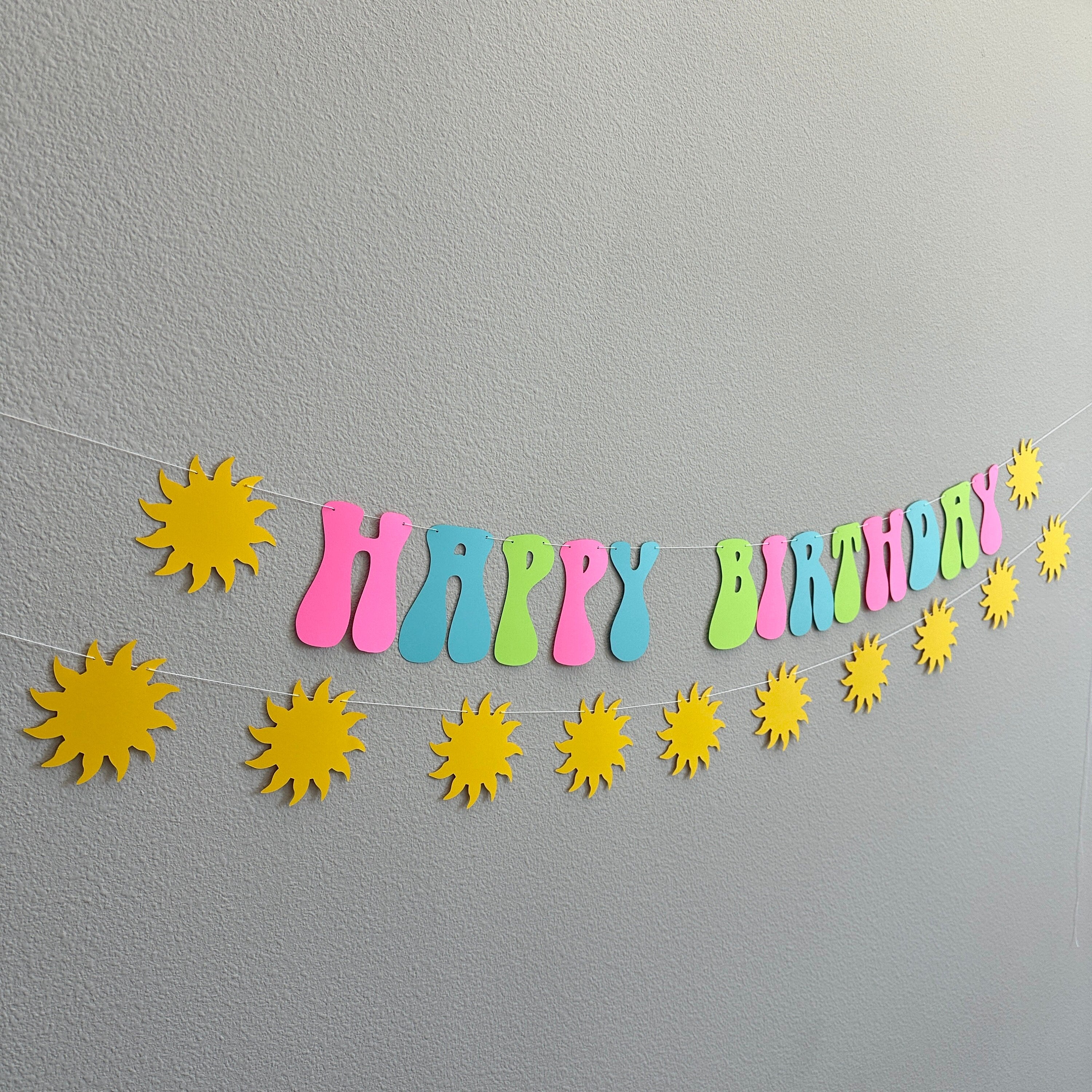 Summer Birthday Decorations, Summer Birthday Banner, Summer Birthday Party, Sun Birthday Decorations, Sun Birthday Decorations