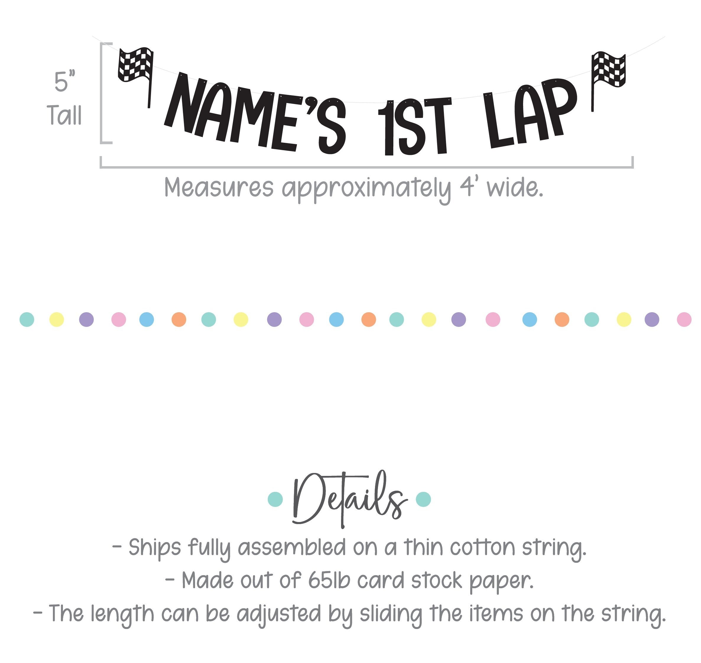 Name&#39;s 1st Lap, Racing 1st Birthday Decorations, 1st Birthday Party, First Birthday Ideas, First Lap Around The Track