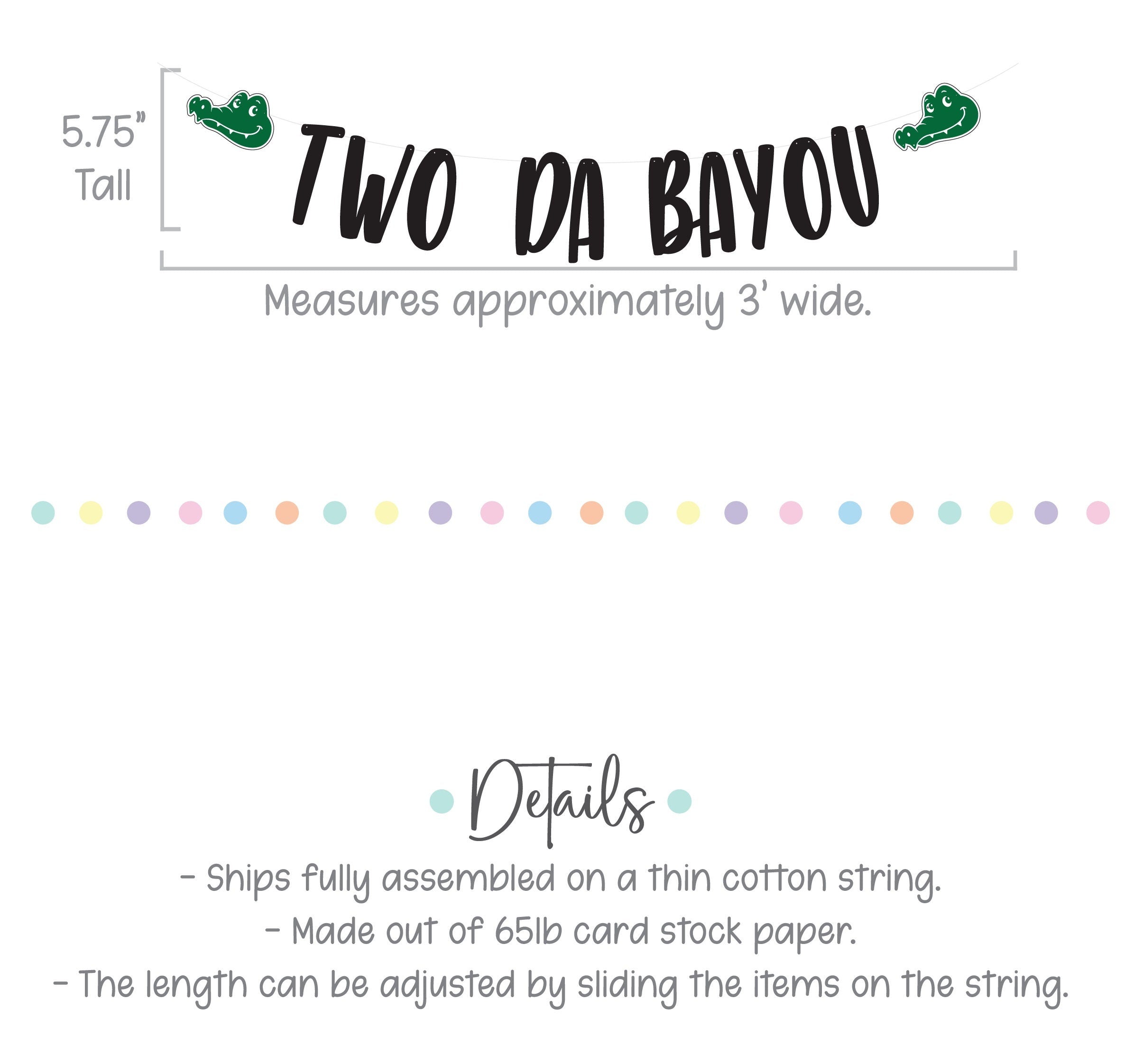 Two Da Bayou, 2nd Birthday Ideas, Alligator Second Birthday, Two Da Bayou Decorations, Bayou Birthday Party Theme